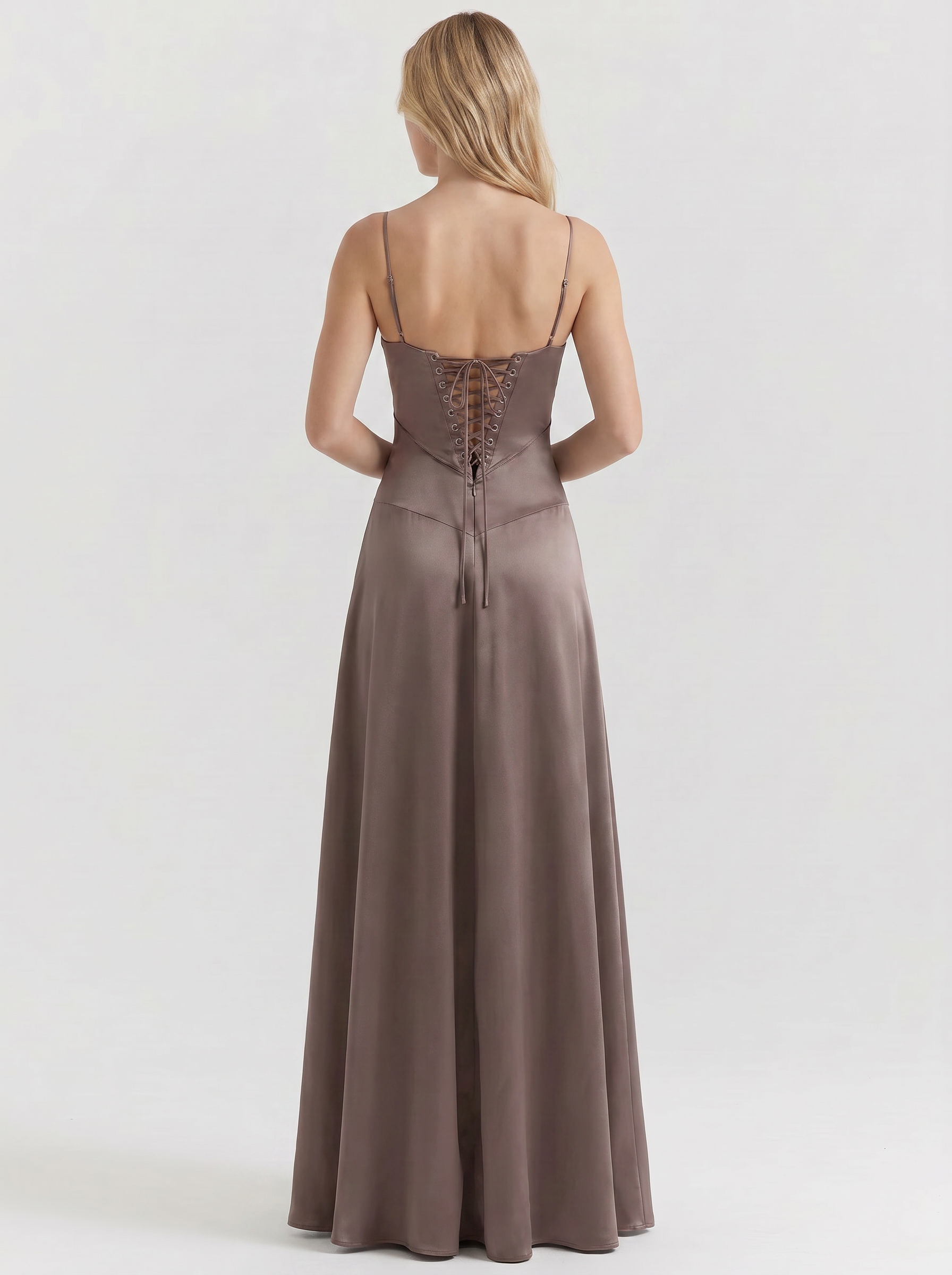 Serena Satin Maxi Dress