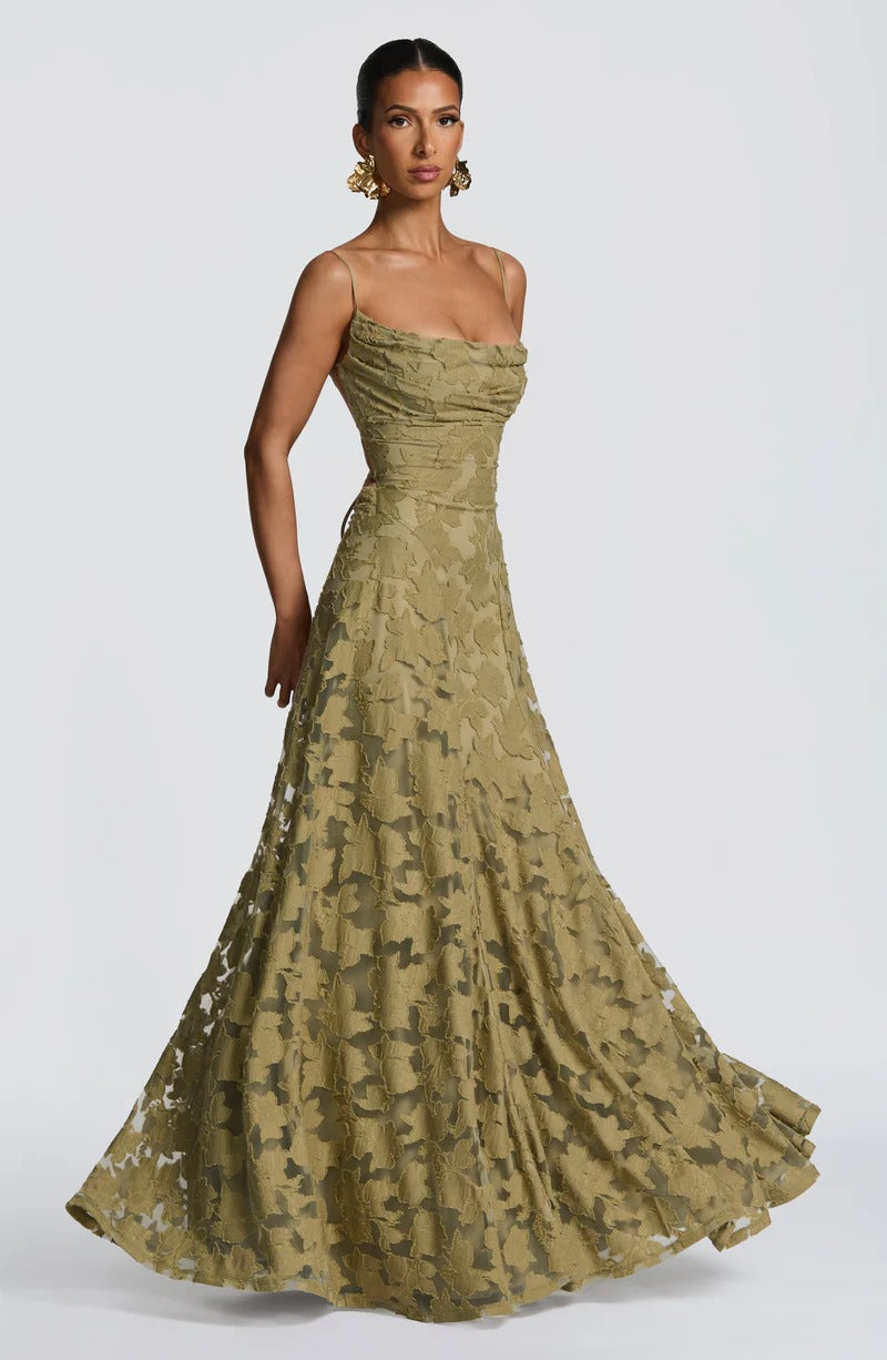 Francis Floral Burnout Maxi