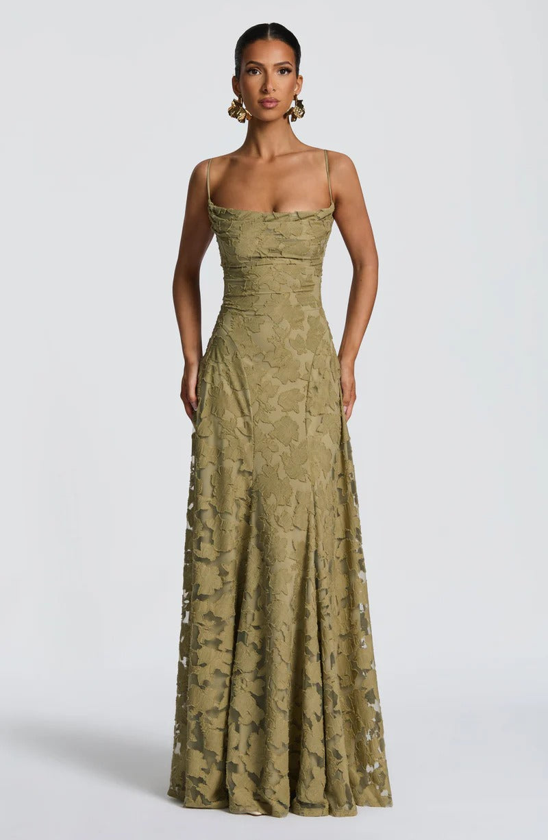 Francis Floral Burnout Maxi