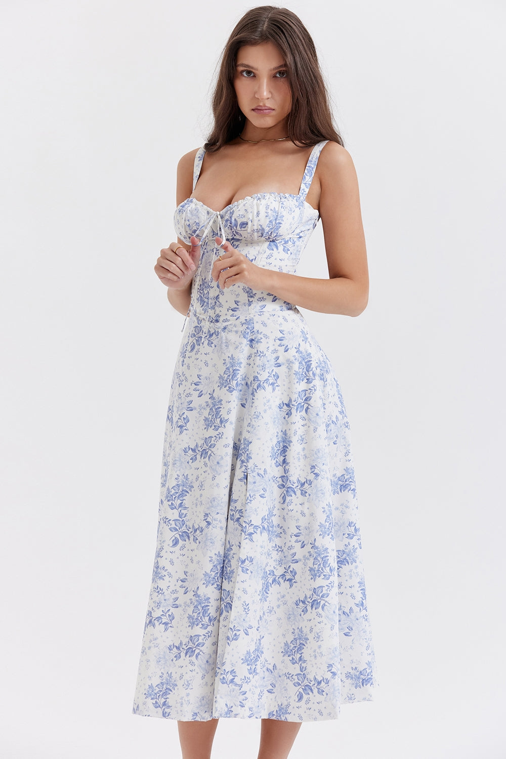 Carmen Floral Midi Dress