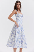 Carmen Floral Midi Dress