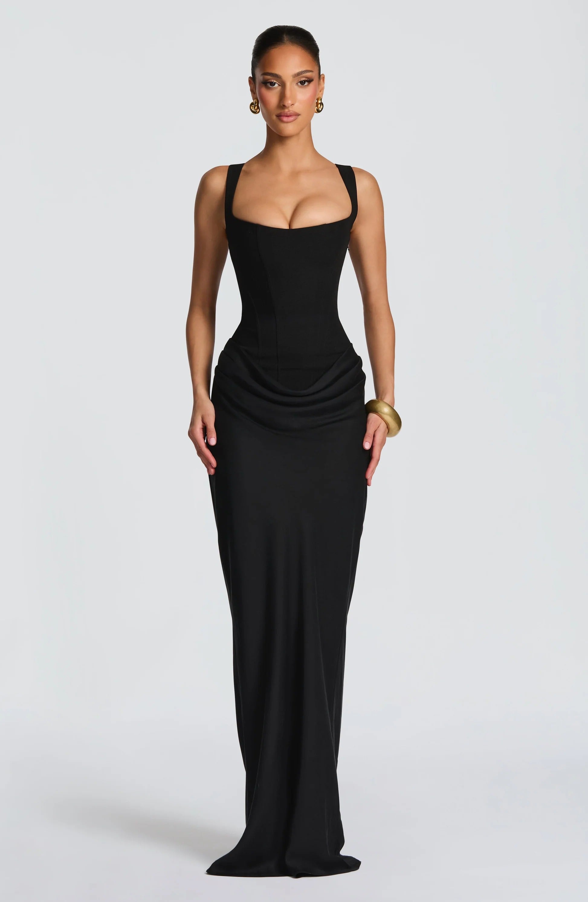 Veloura Noir Gown
