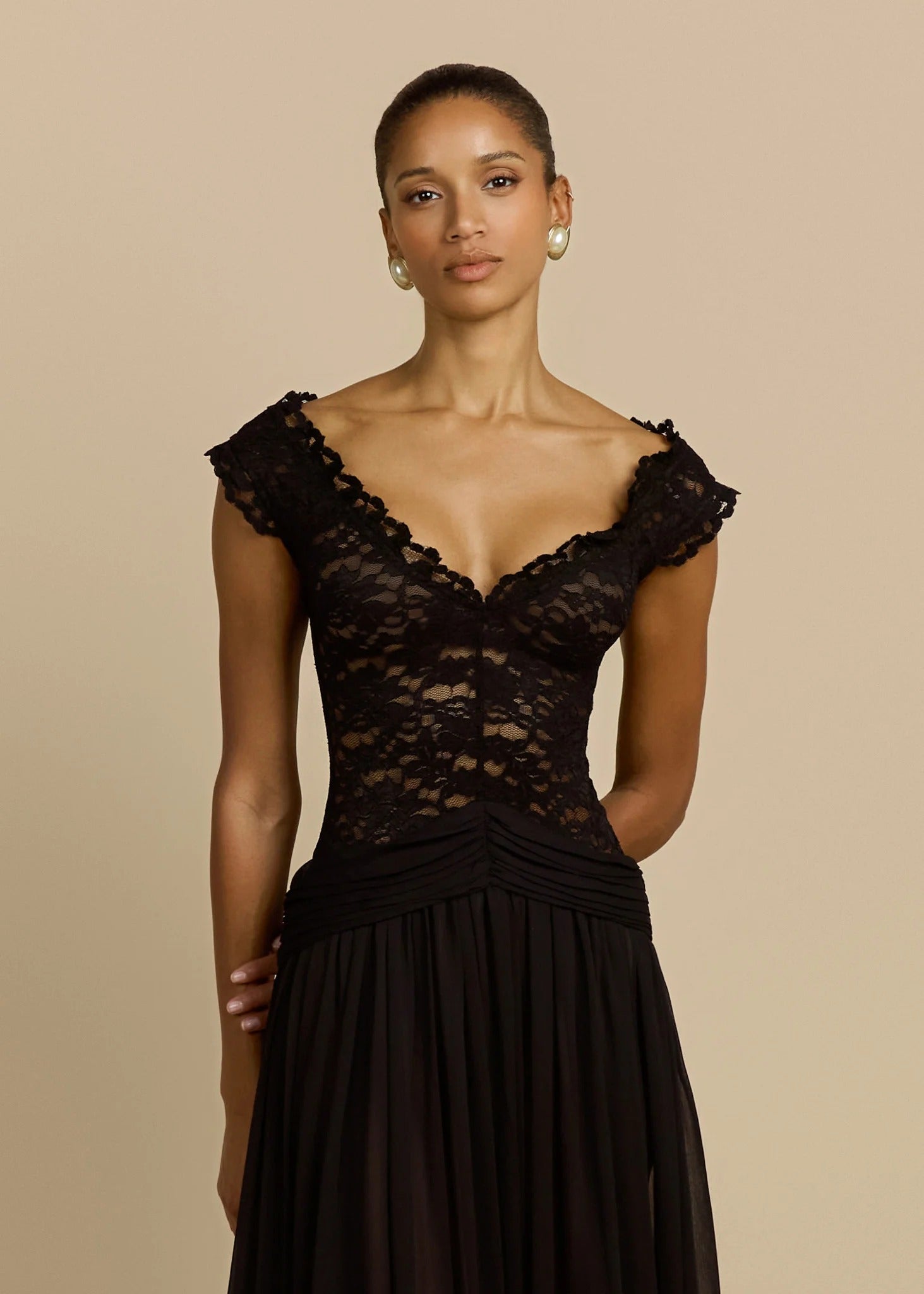 Serafina Lace Gown