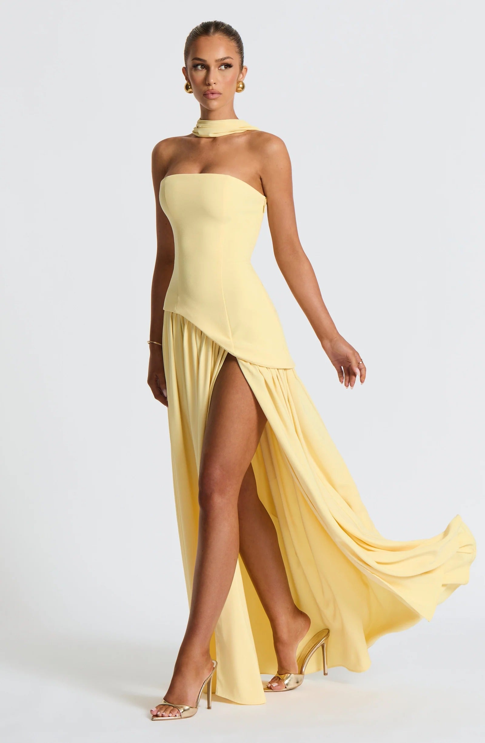 Maliyah Strapless Maxi Gown