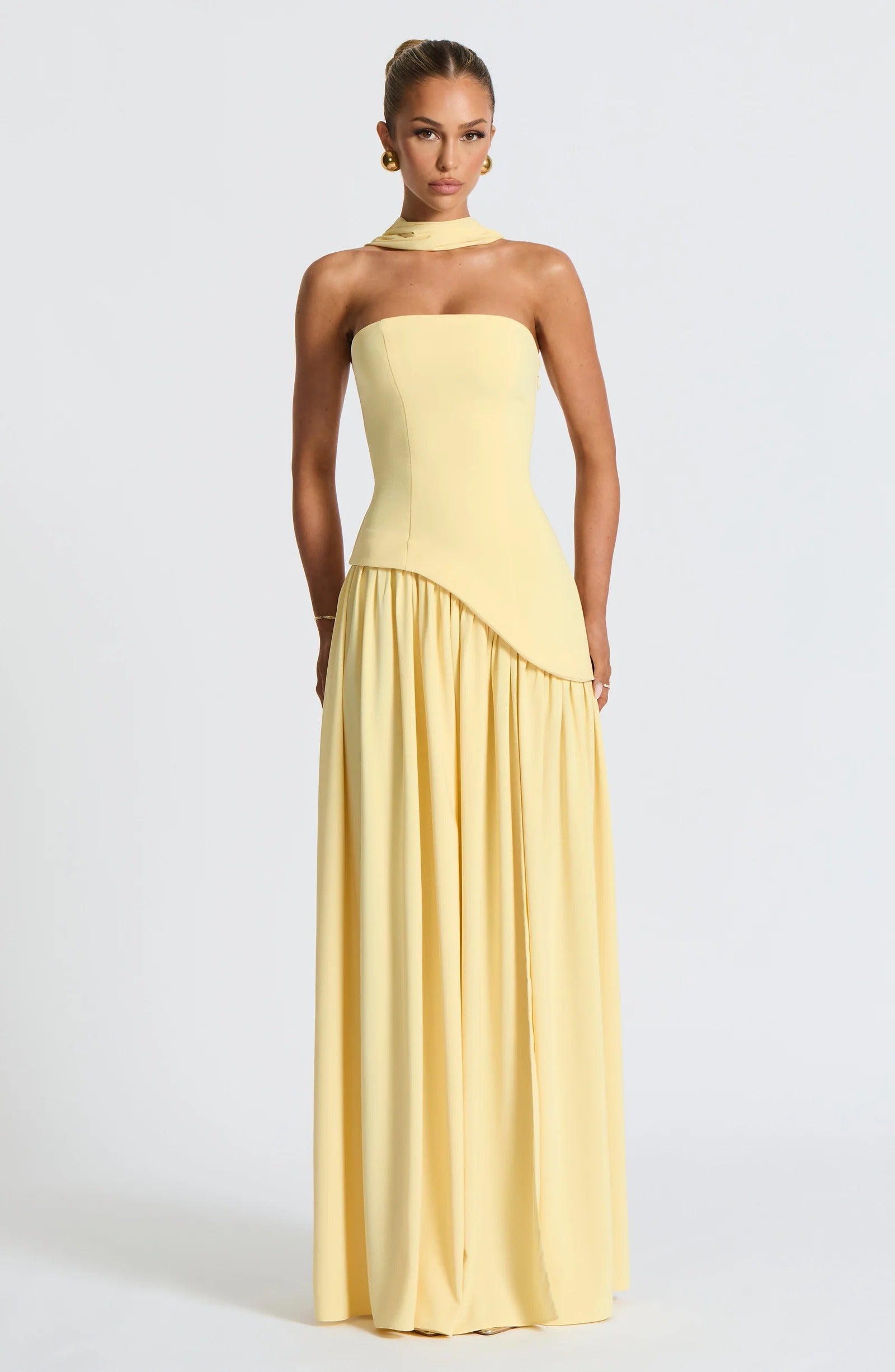 Maliyah Strapless Maxi Gown