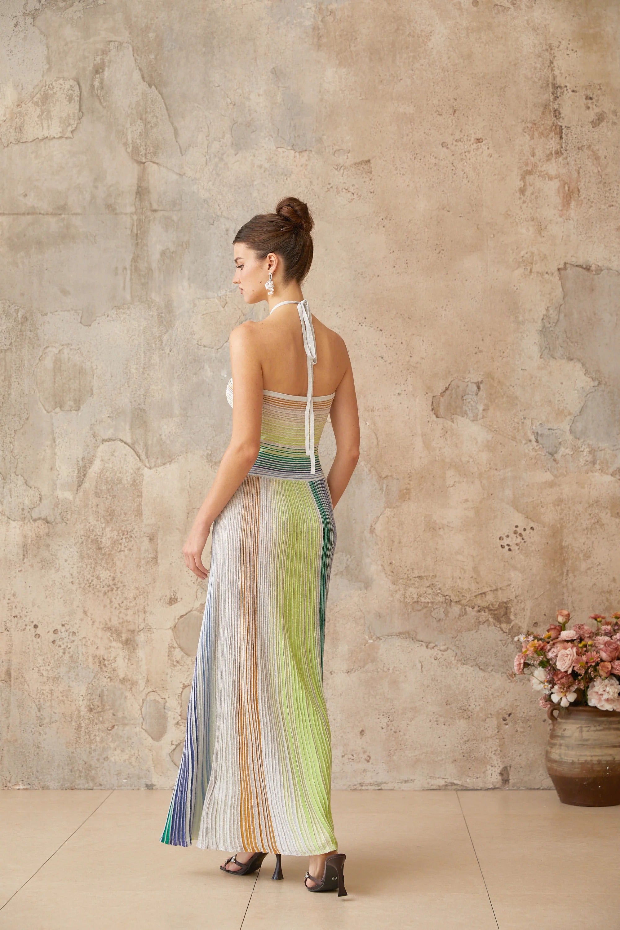 Arco Rainbow Knit Maxi