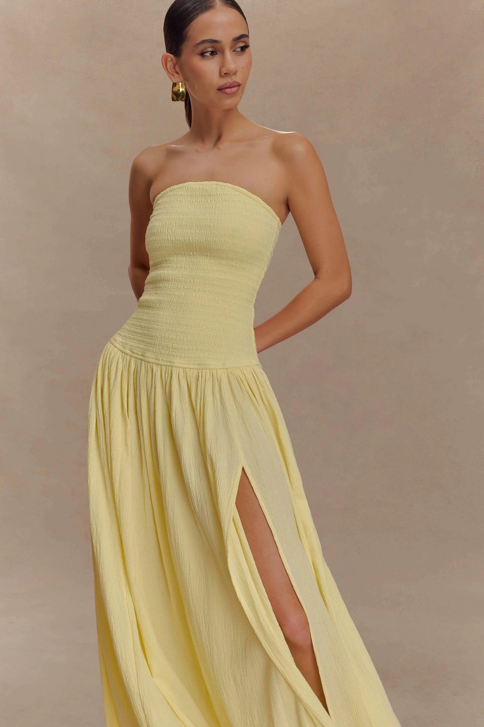 Viva Smocked Maxi Dress