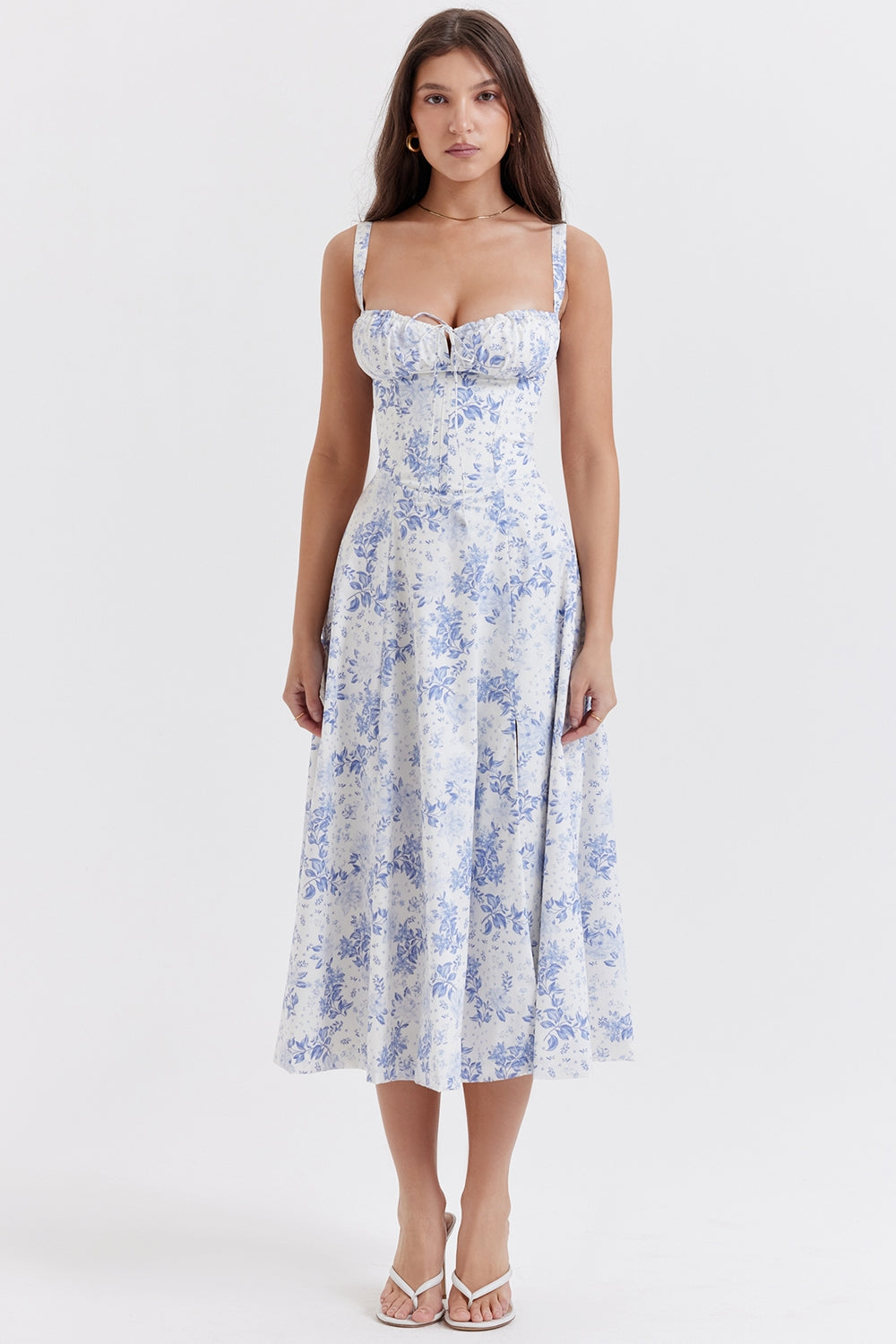 Carmen Floral Midi Dress