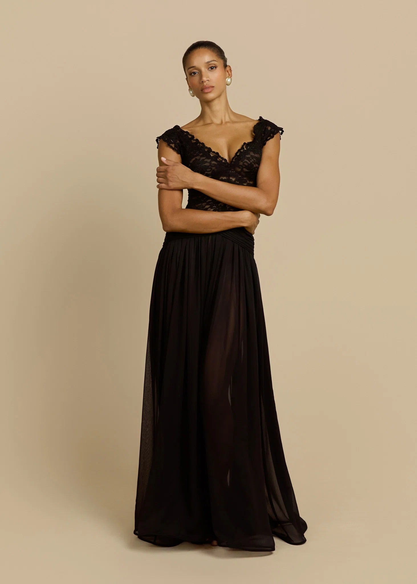 Serafina Lace Gown
