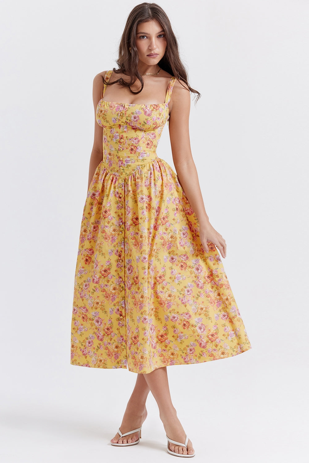 Tatiana Floral Midi Dress