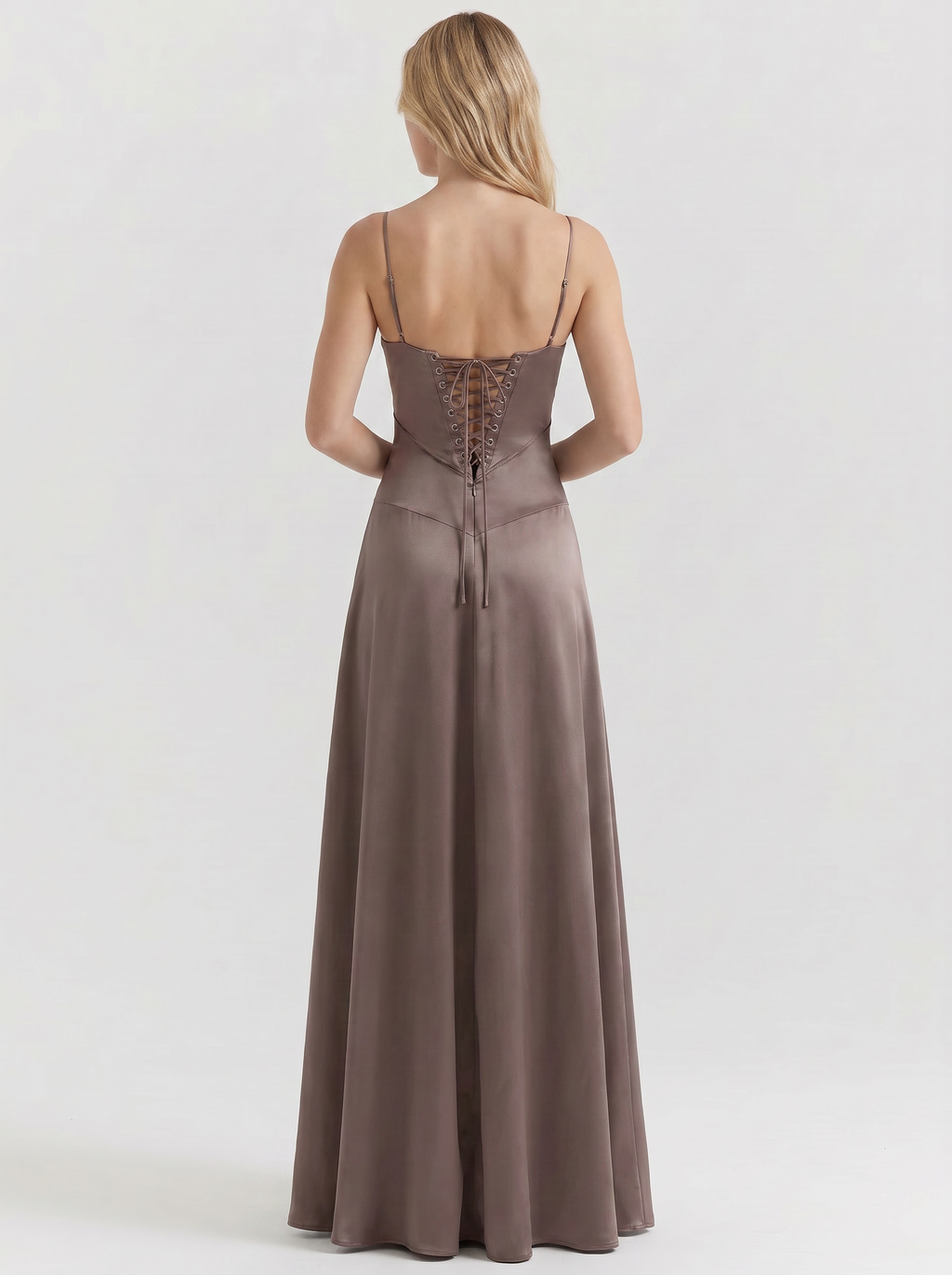 Serena Satin Maxi Dress