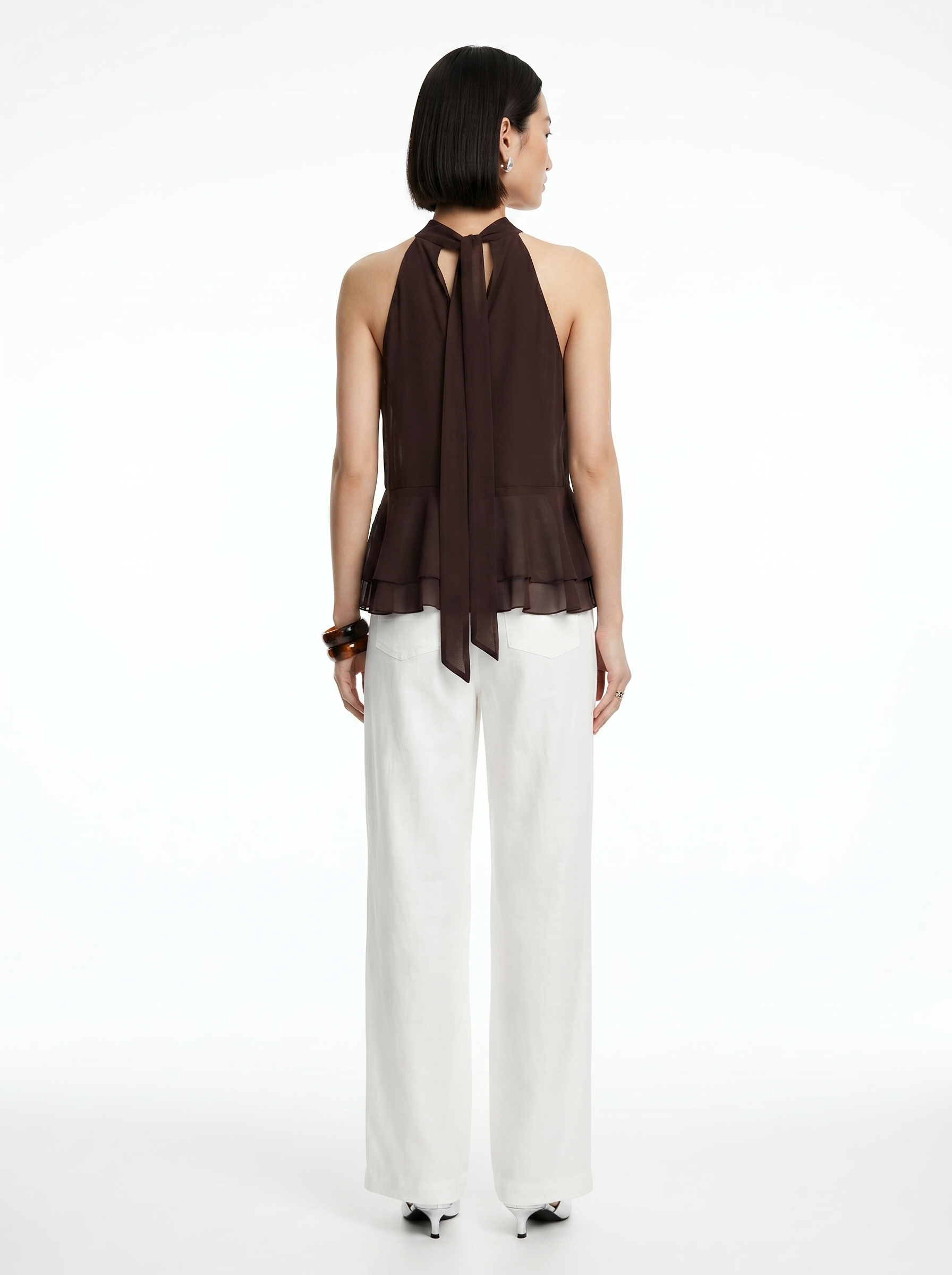 Sienna Ruffle Halter Top