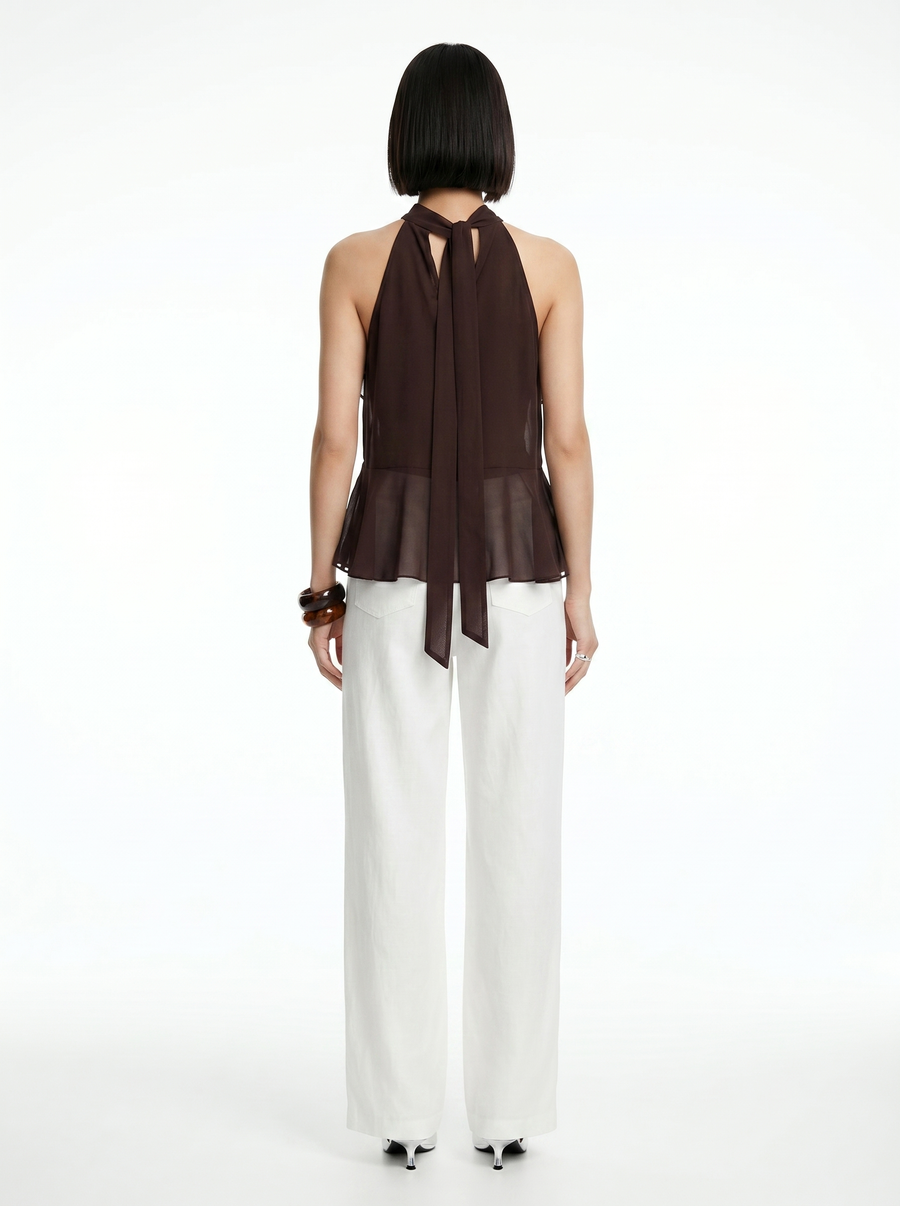 Sienna Ruffle Halter Top