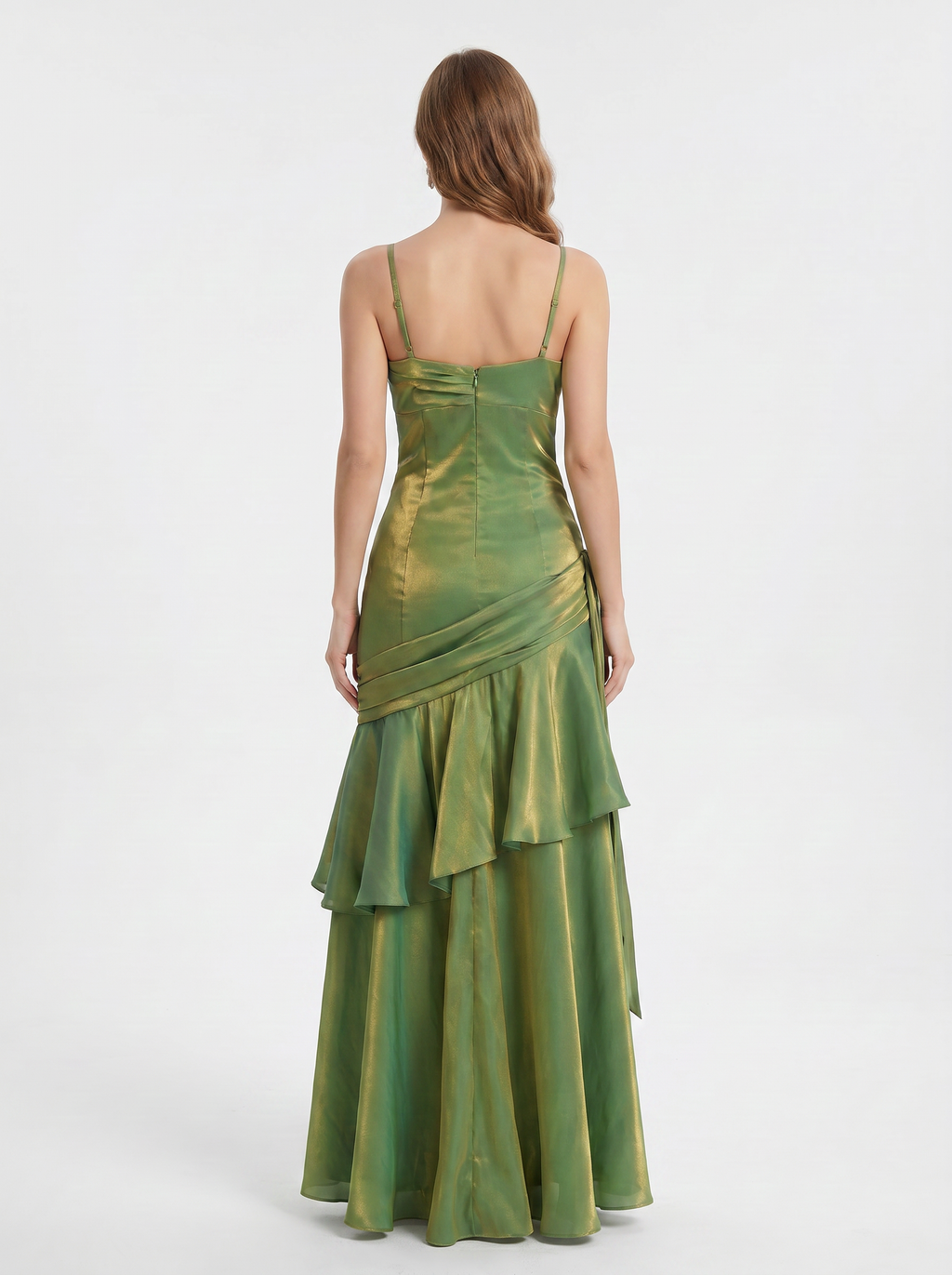 Vivienne Metallic Maxi Dress