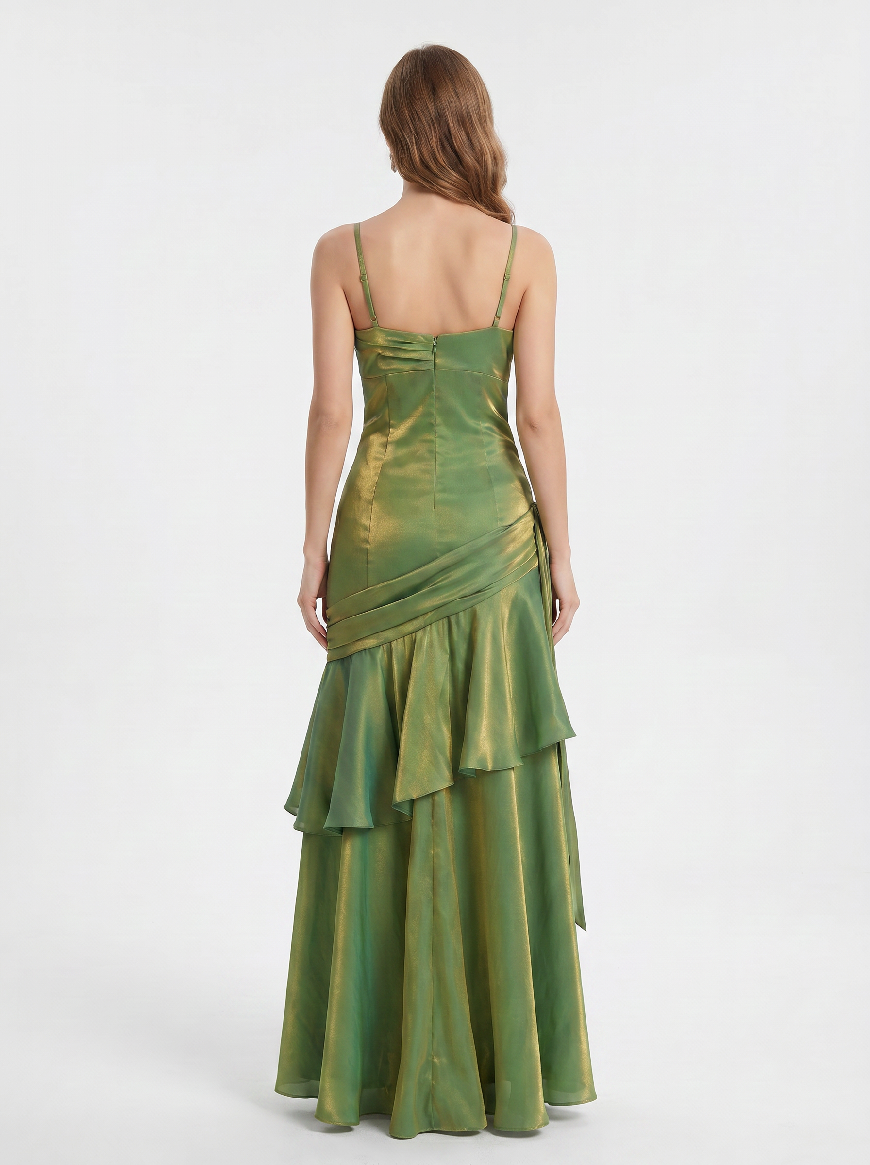 Vivienne Metallic Maxi Dress