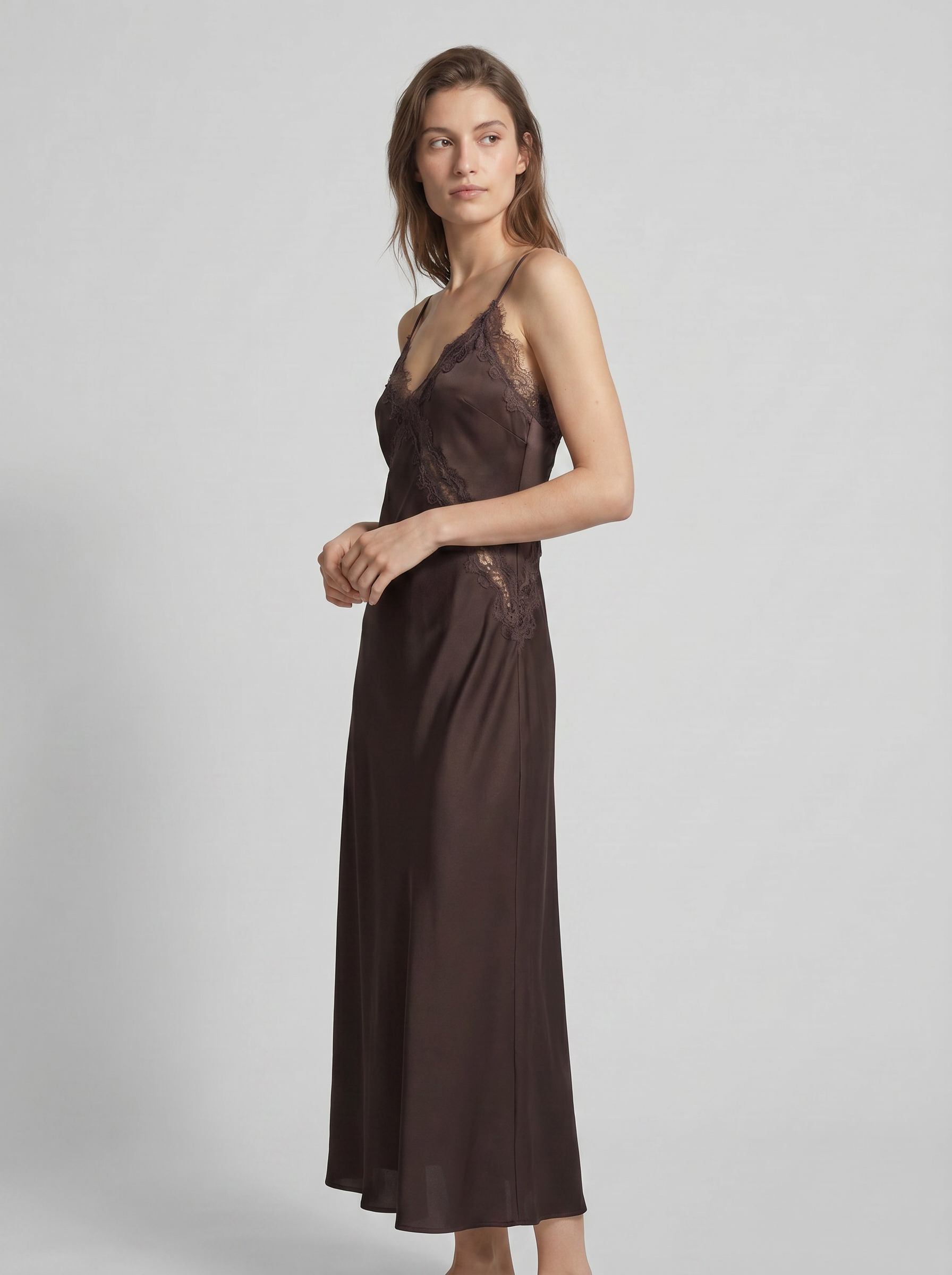 Sienna Lace Slip Maxi