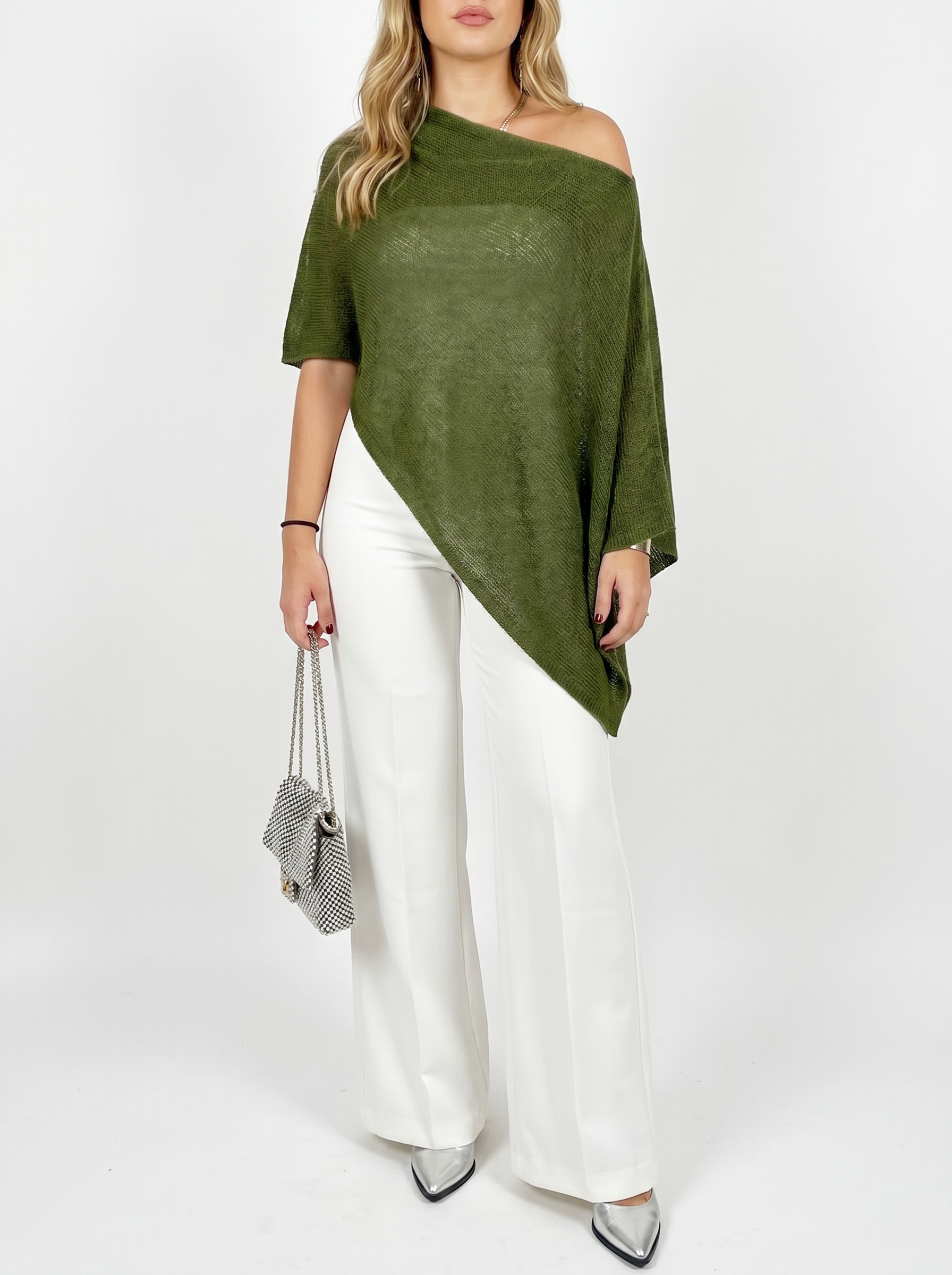 Fern Asymmetric Knit Top
