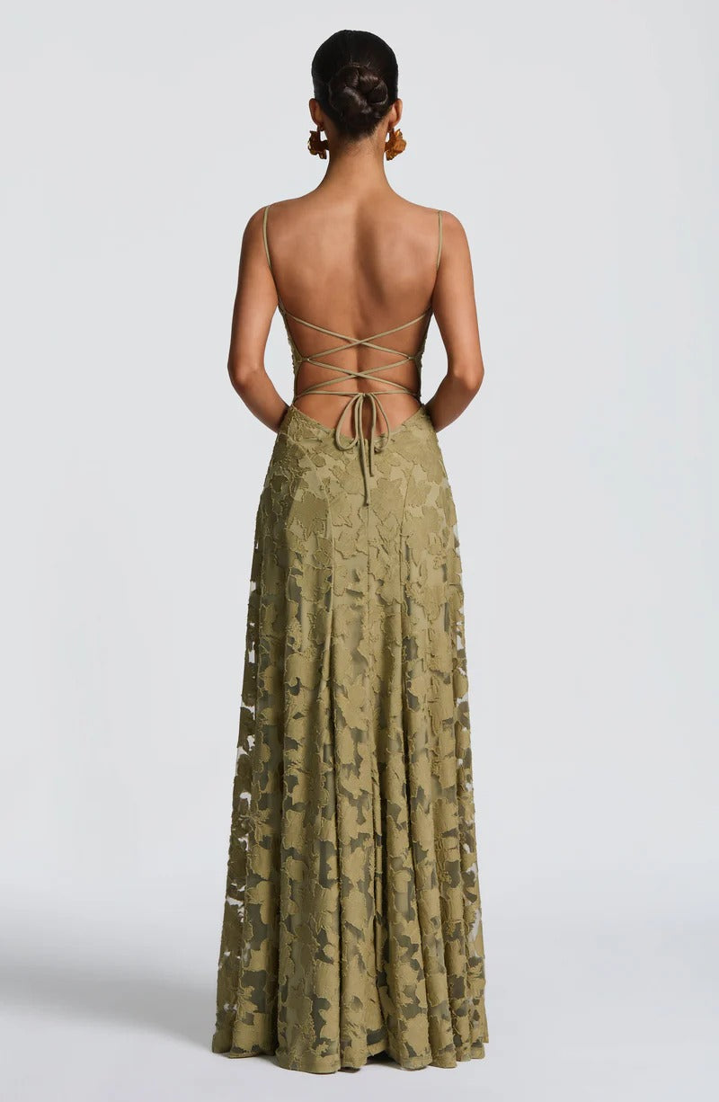 Francis Floral Burnout Maxi