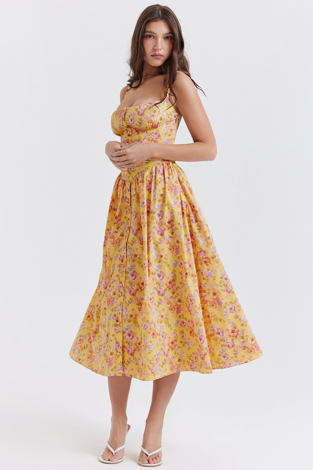 Tatiana Floral Midi Dress