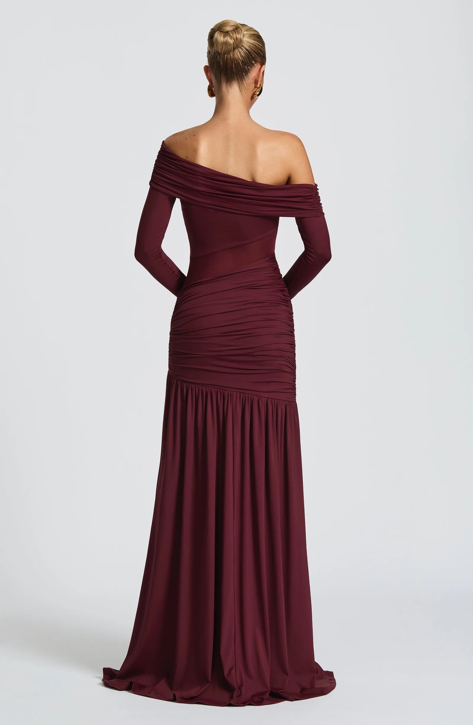 Ettalie Ruched Maxi Gown