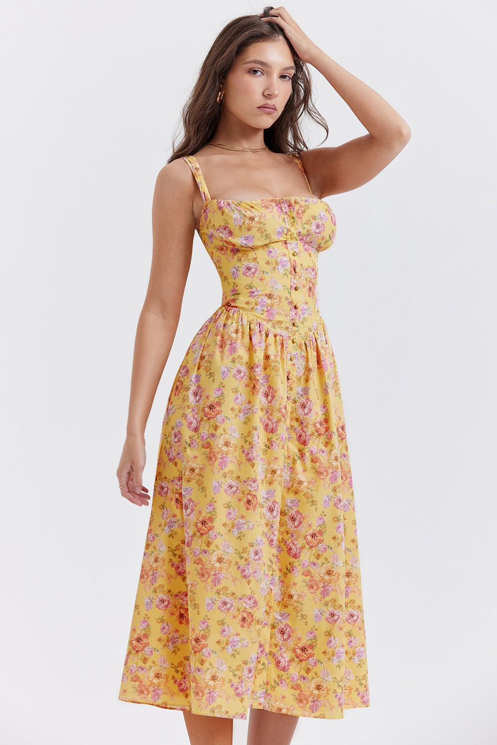 Tatiana Floral Midi Dress