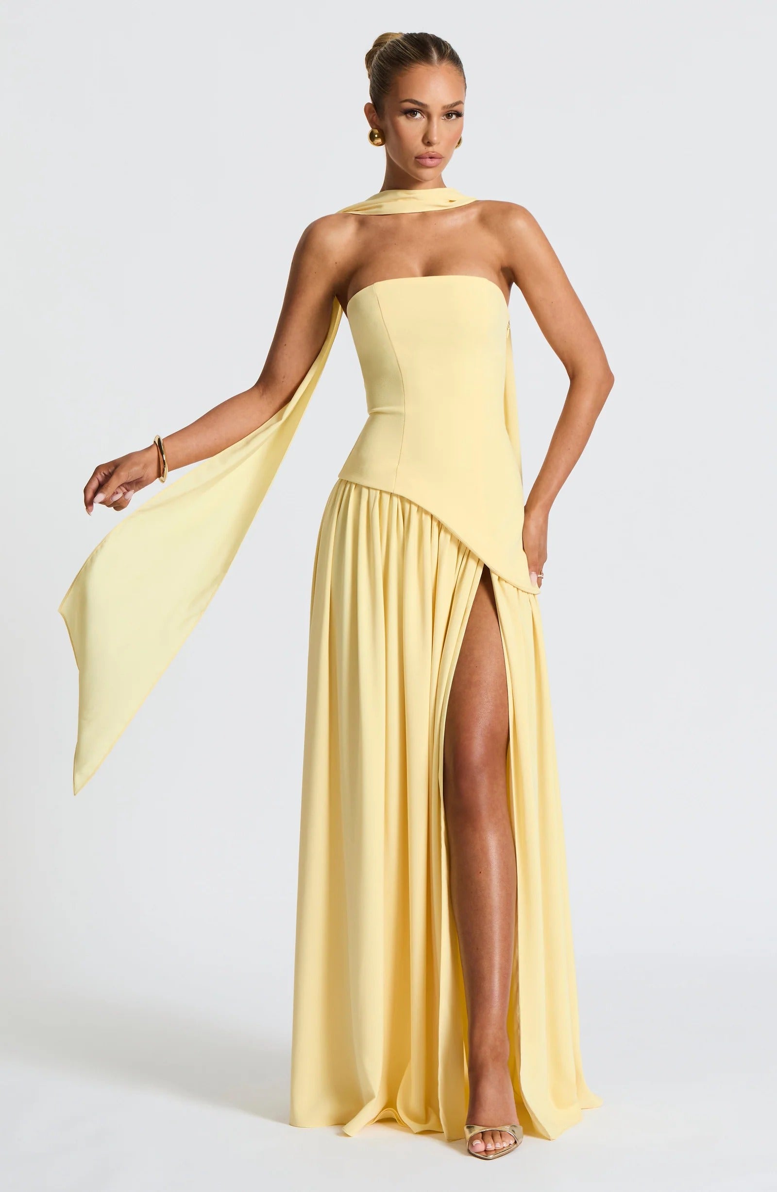 Maliyah Strapless Maxi Gown