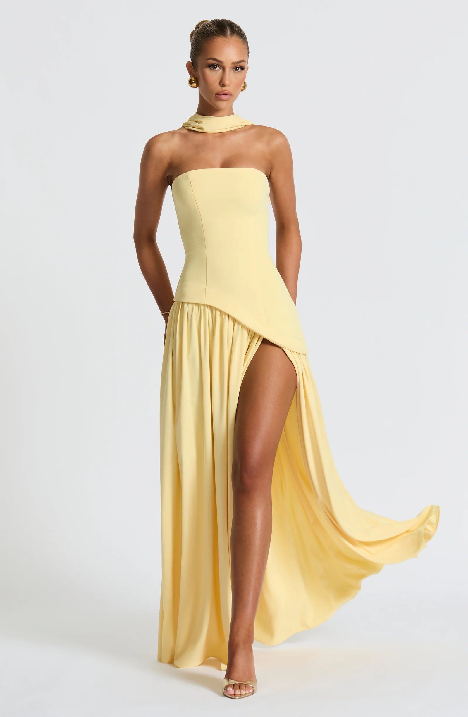 Maliyah Strapless Maxi Gown