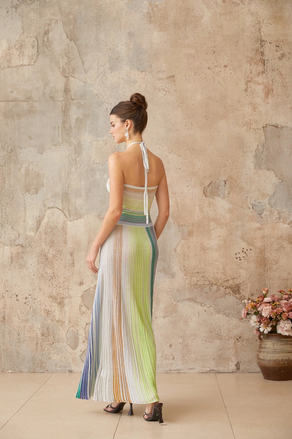 Arco Rainbow Knit Maxi