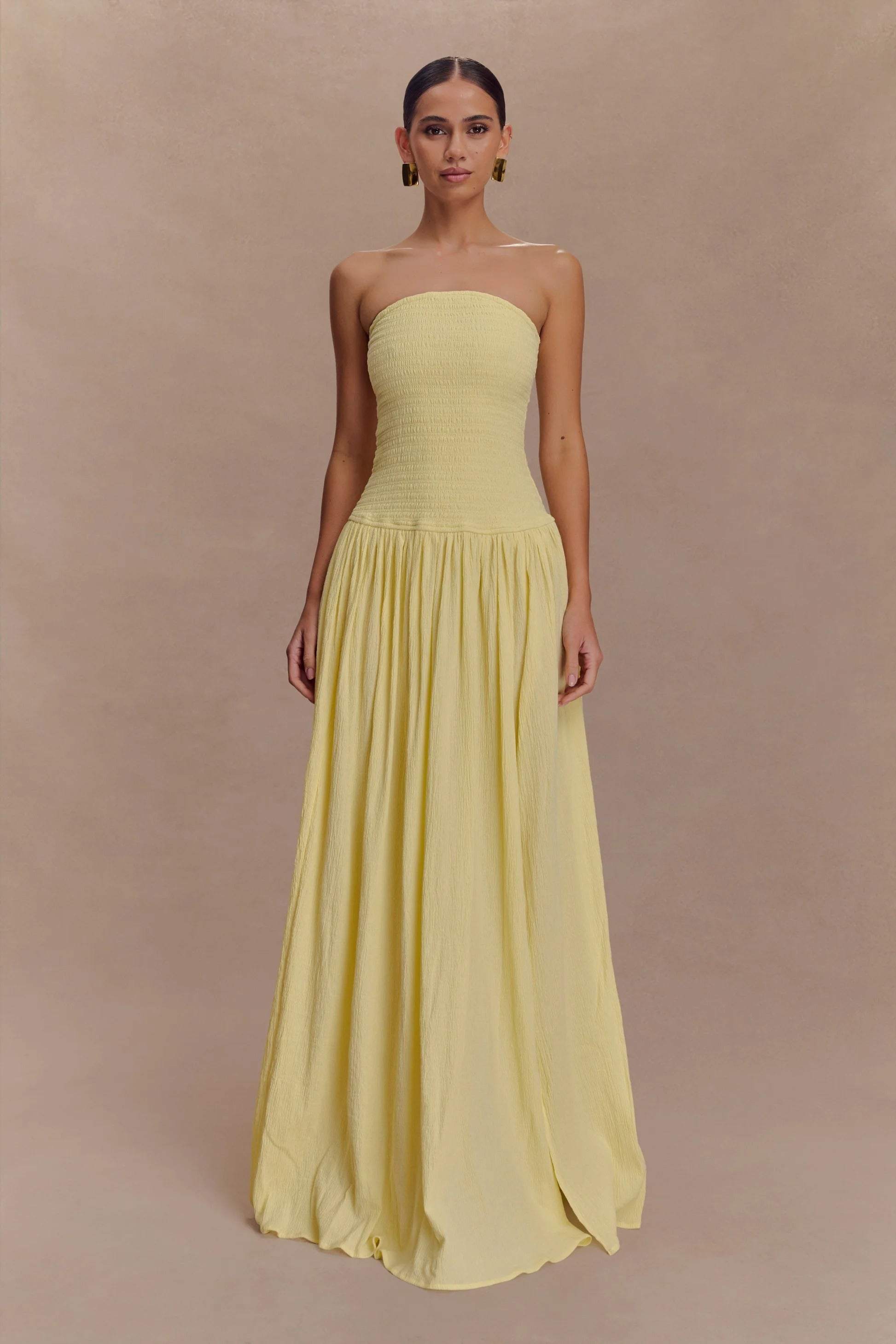 Viva Smocked Maxi Dress