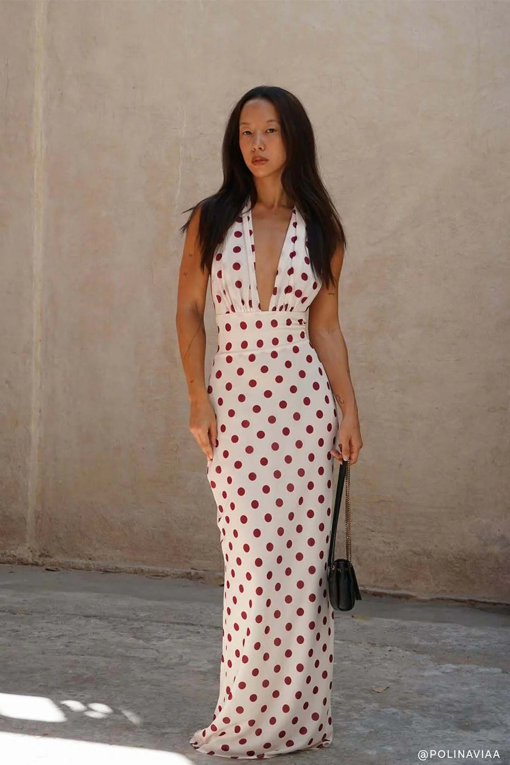 Gardner Polka Dot Maxi