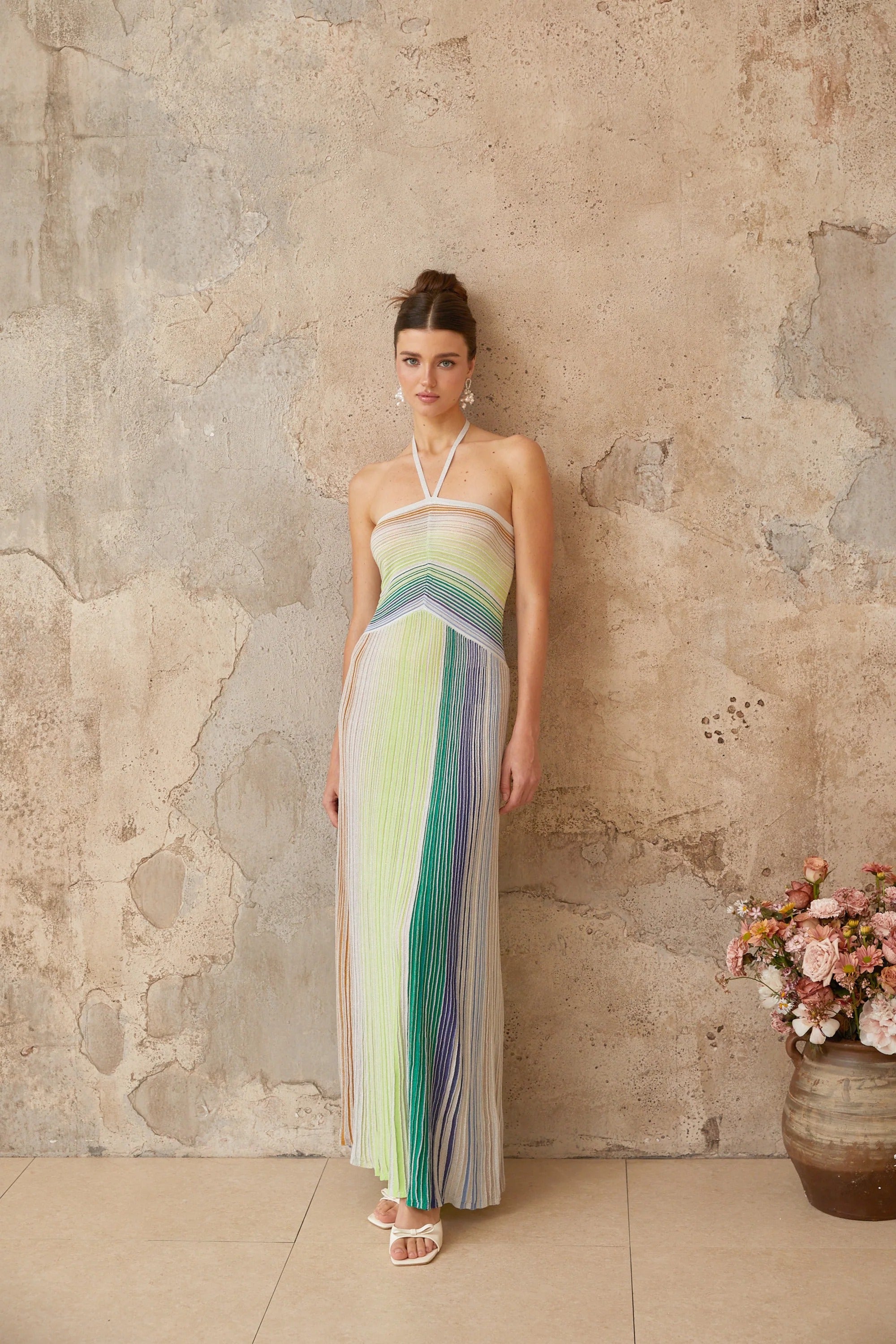 Arco Rainbow Knit Maxi