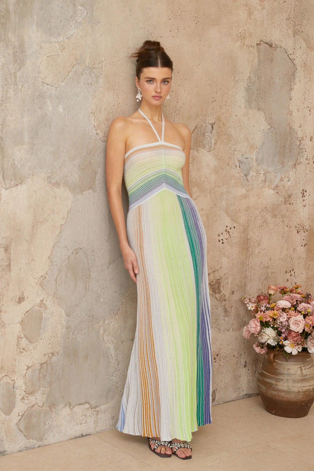 Arco Rainbow Knit Maxi
