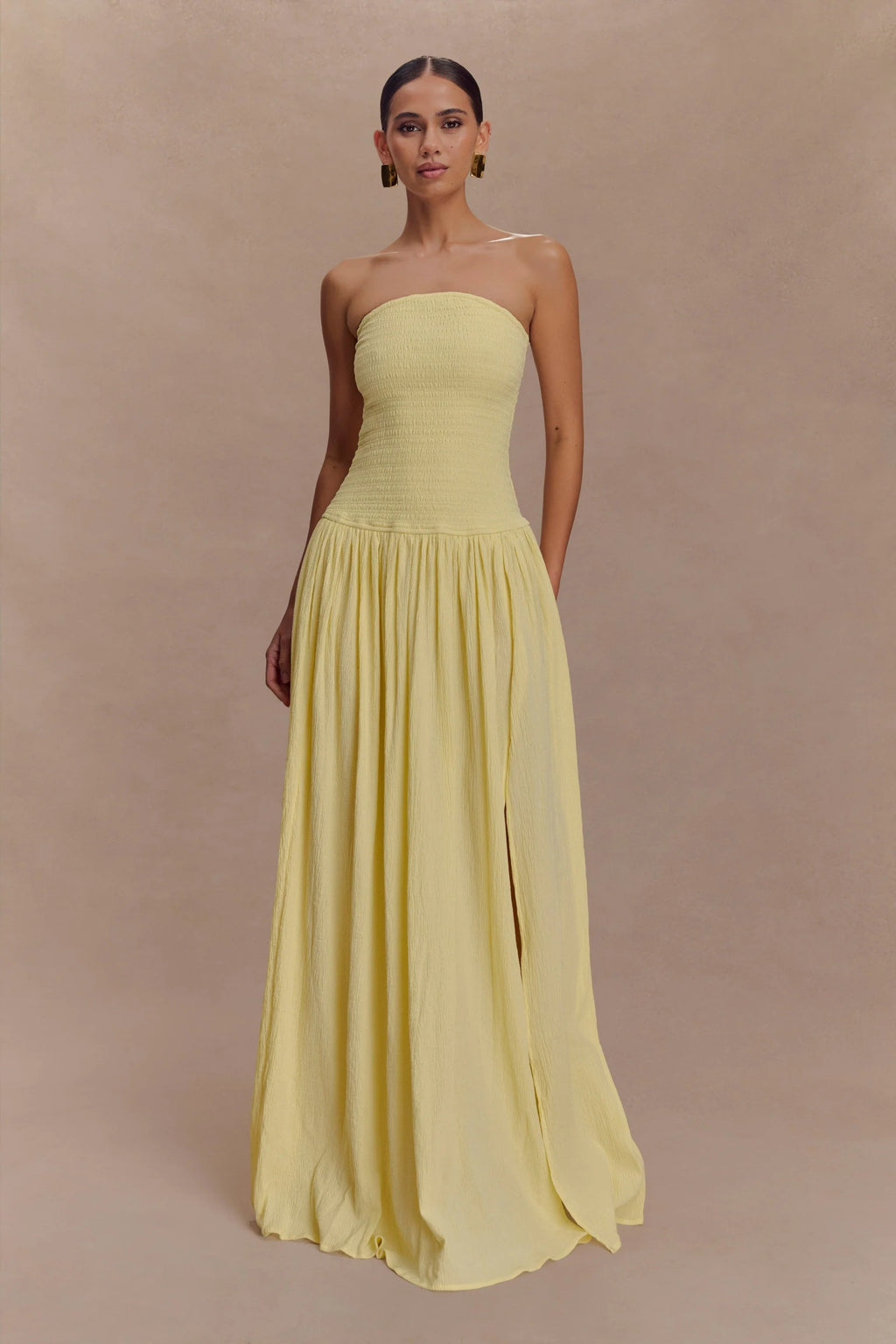 Viva Smocked Maxi Dress