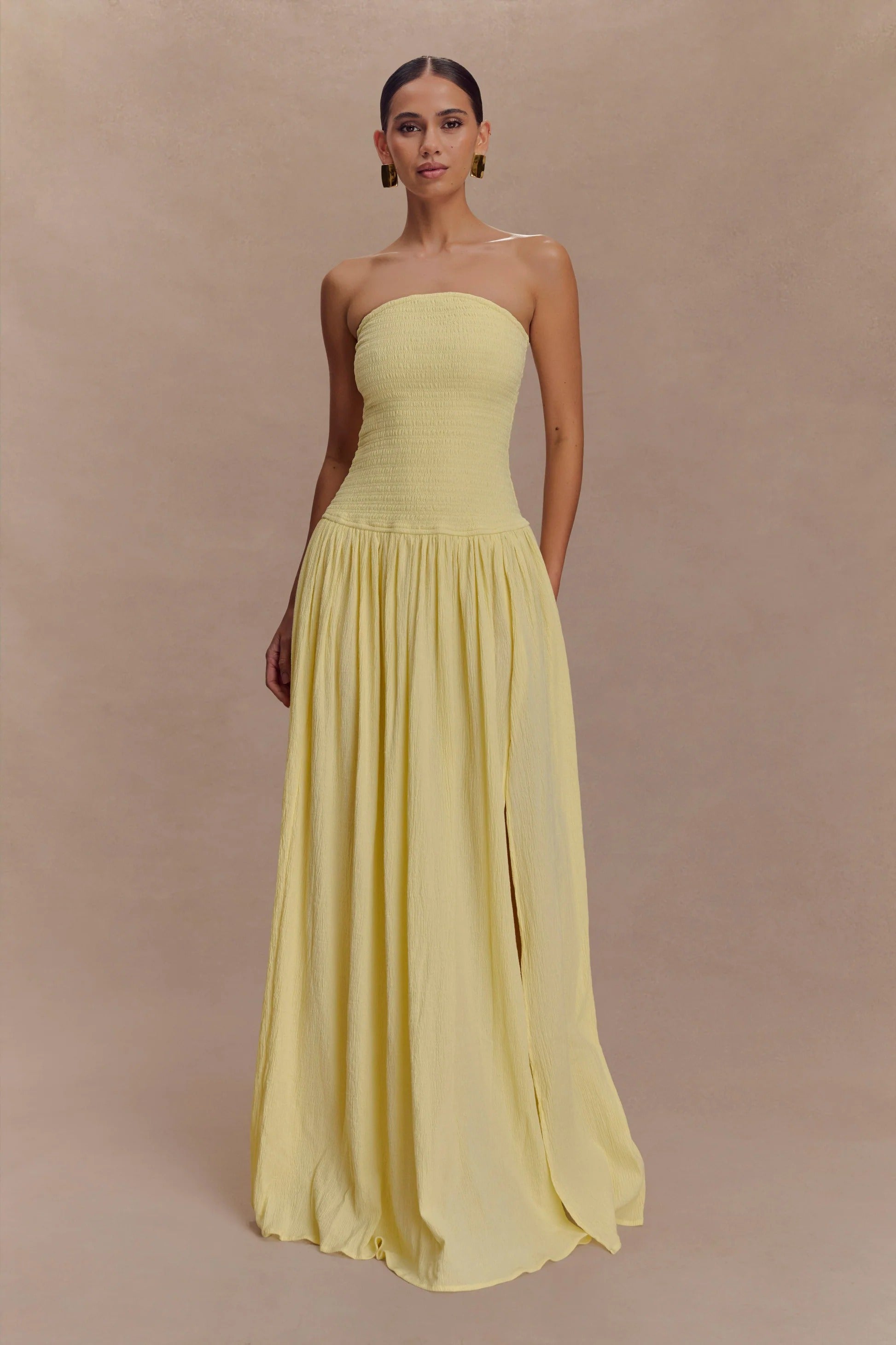 Viva Smocked Maxi Dress