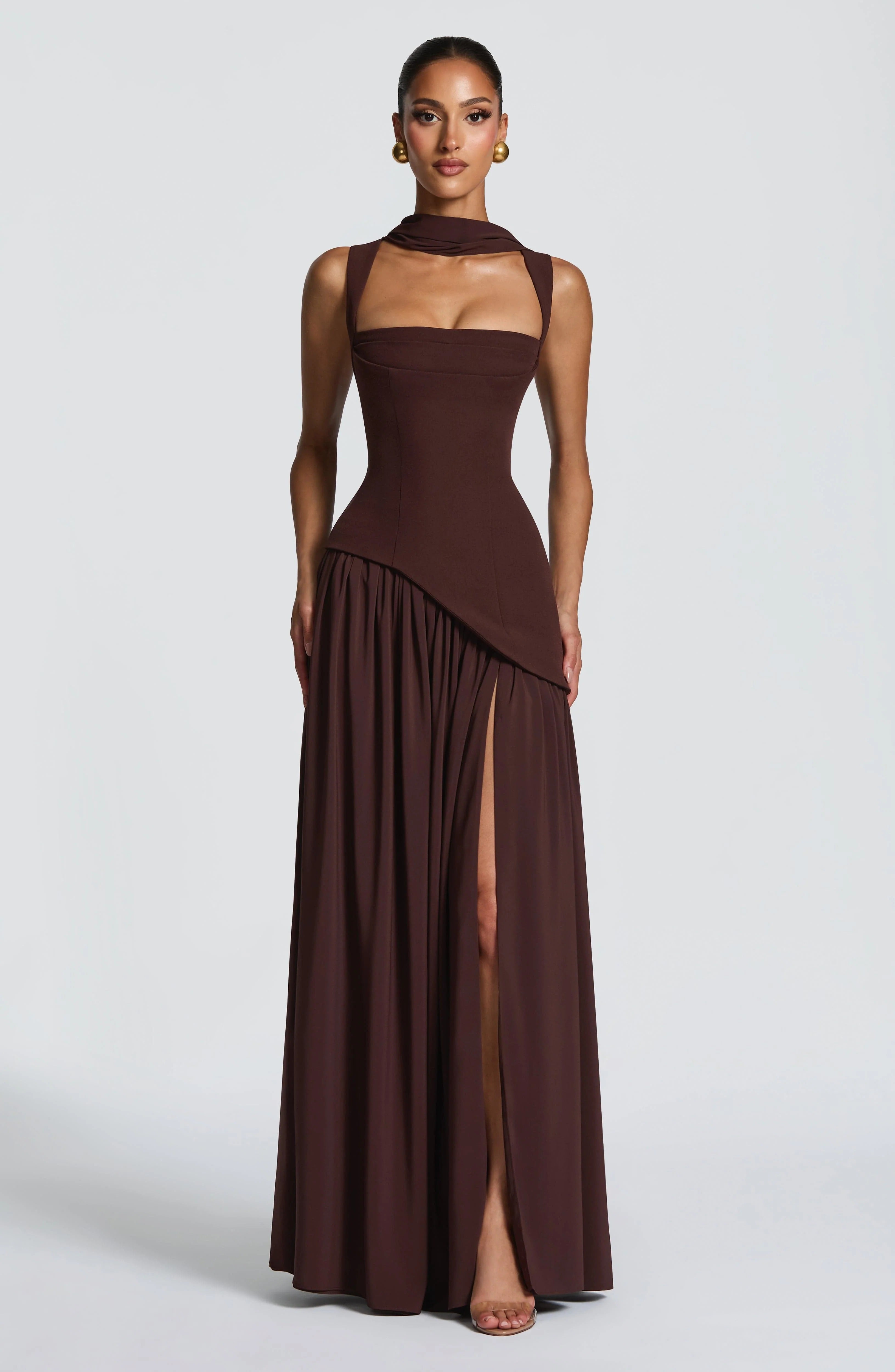 Tullulah Corset Scarf Maxi