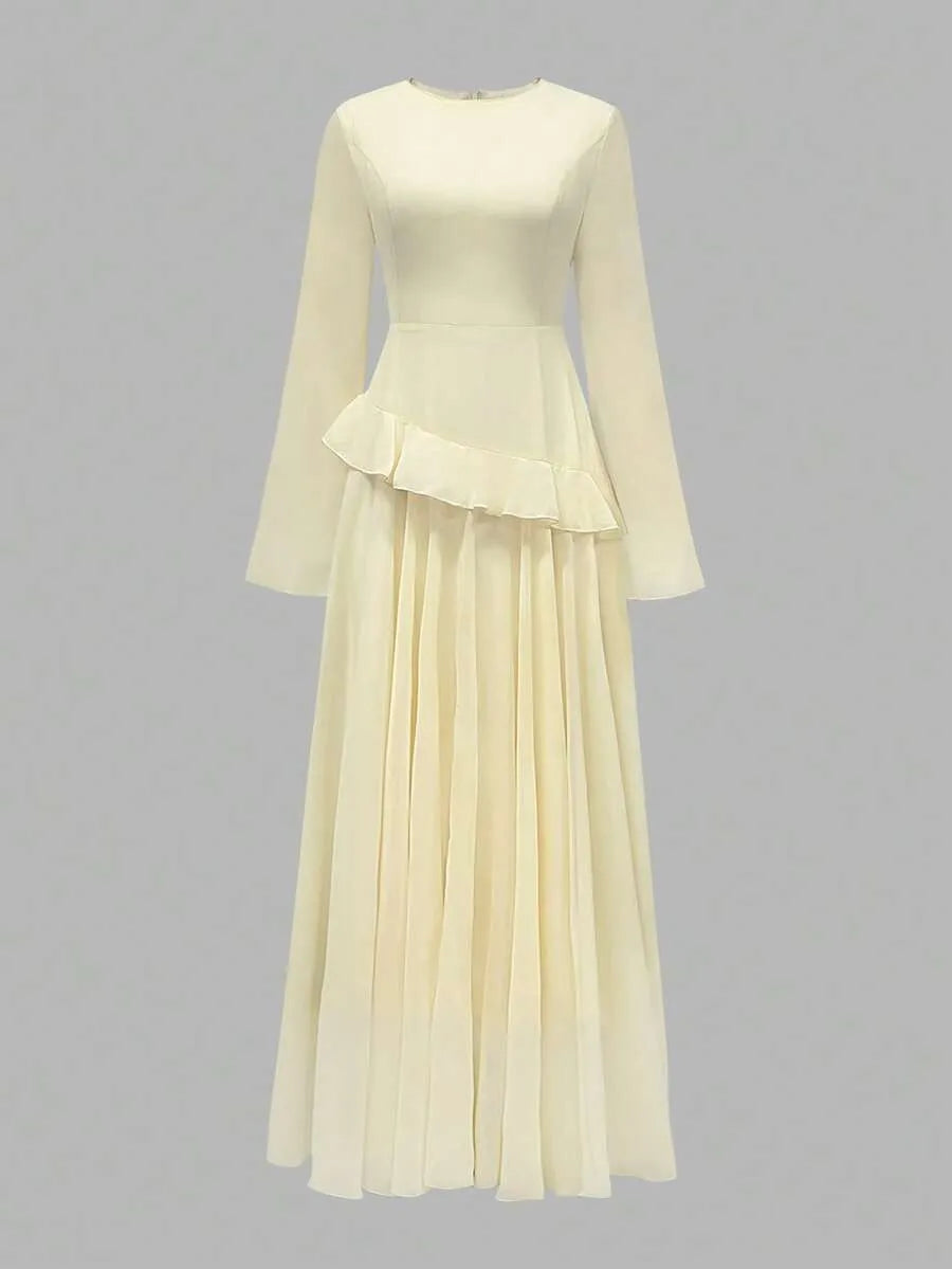 Citrine Bell Sleeve Maxi