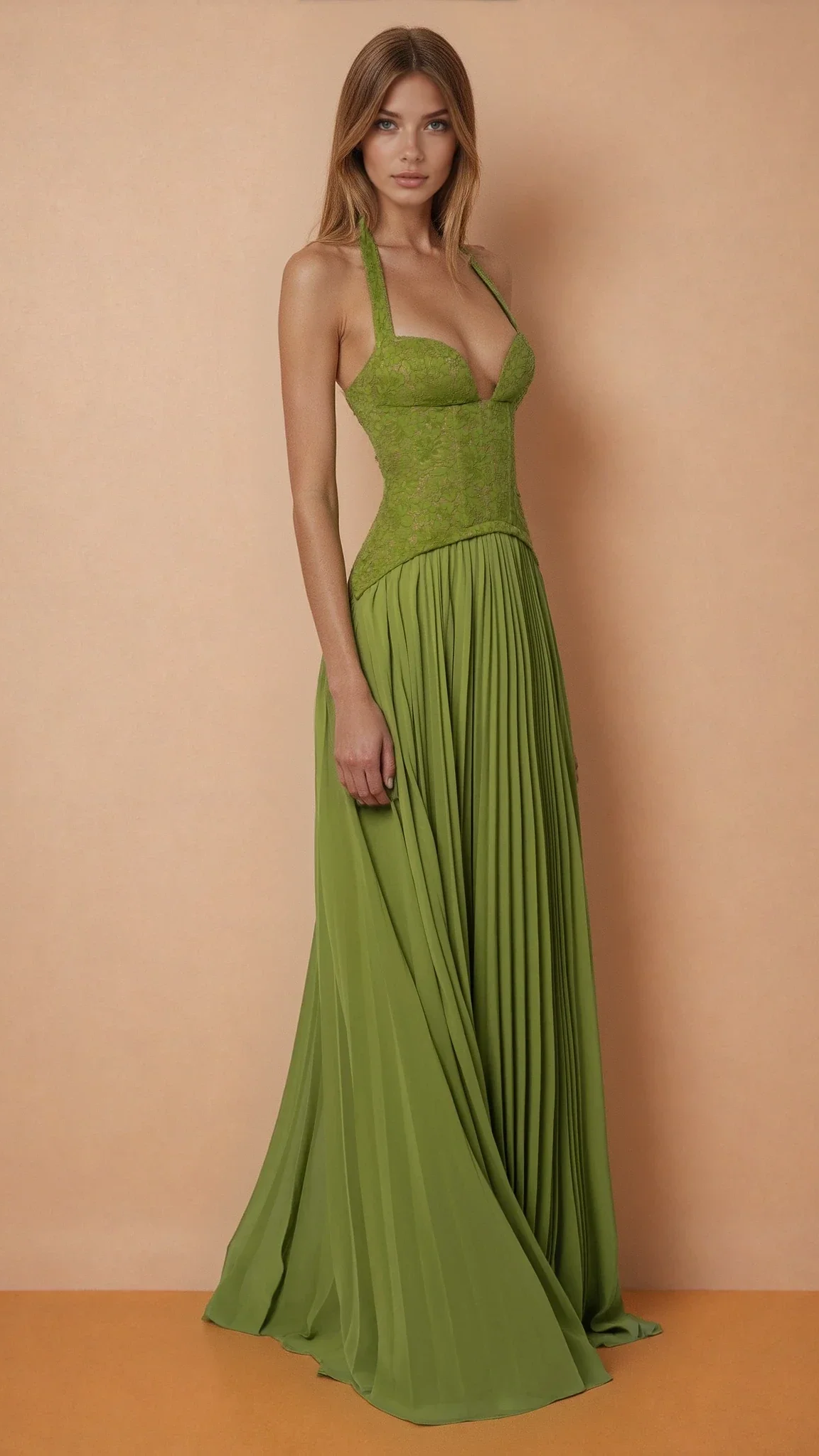Verdelle Lace Gown