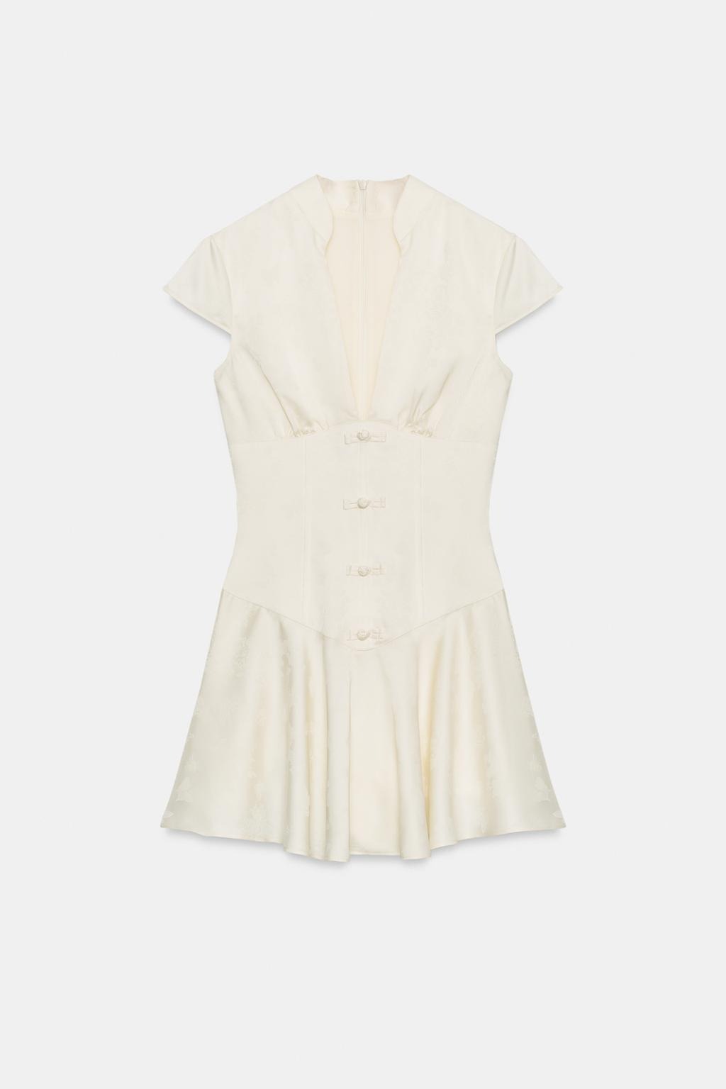 Belle Corset Cap Sleeve Mini