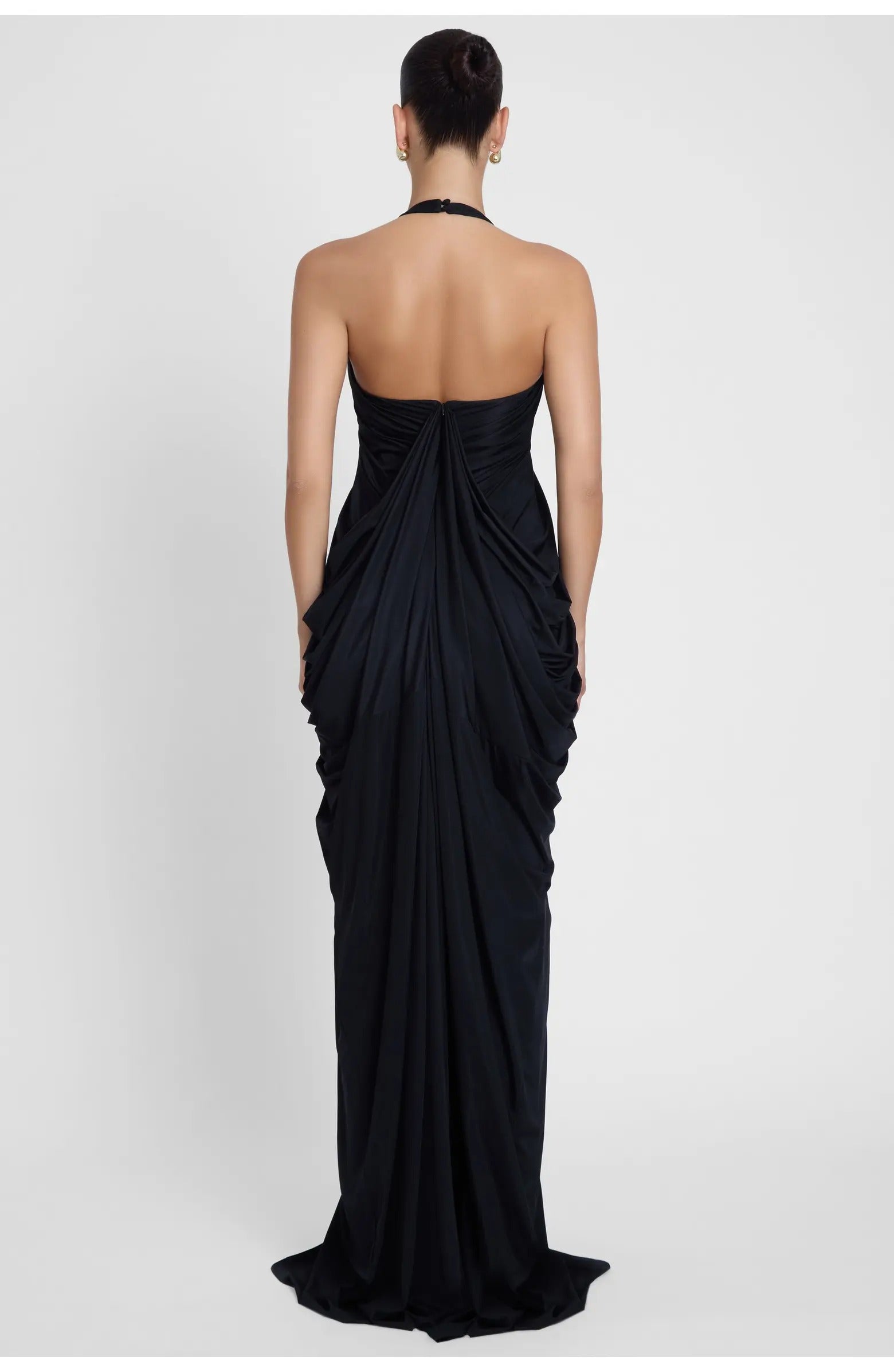 Aurore Draped Maxi Gown
