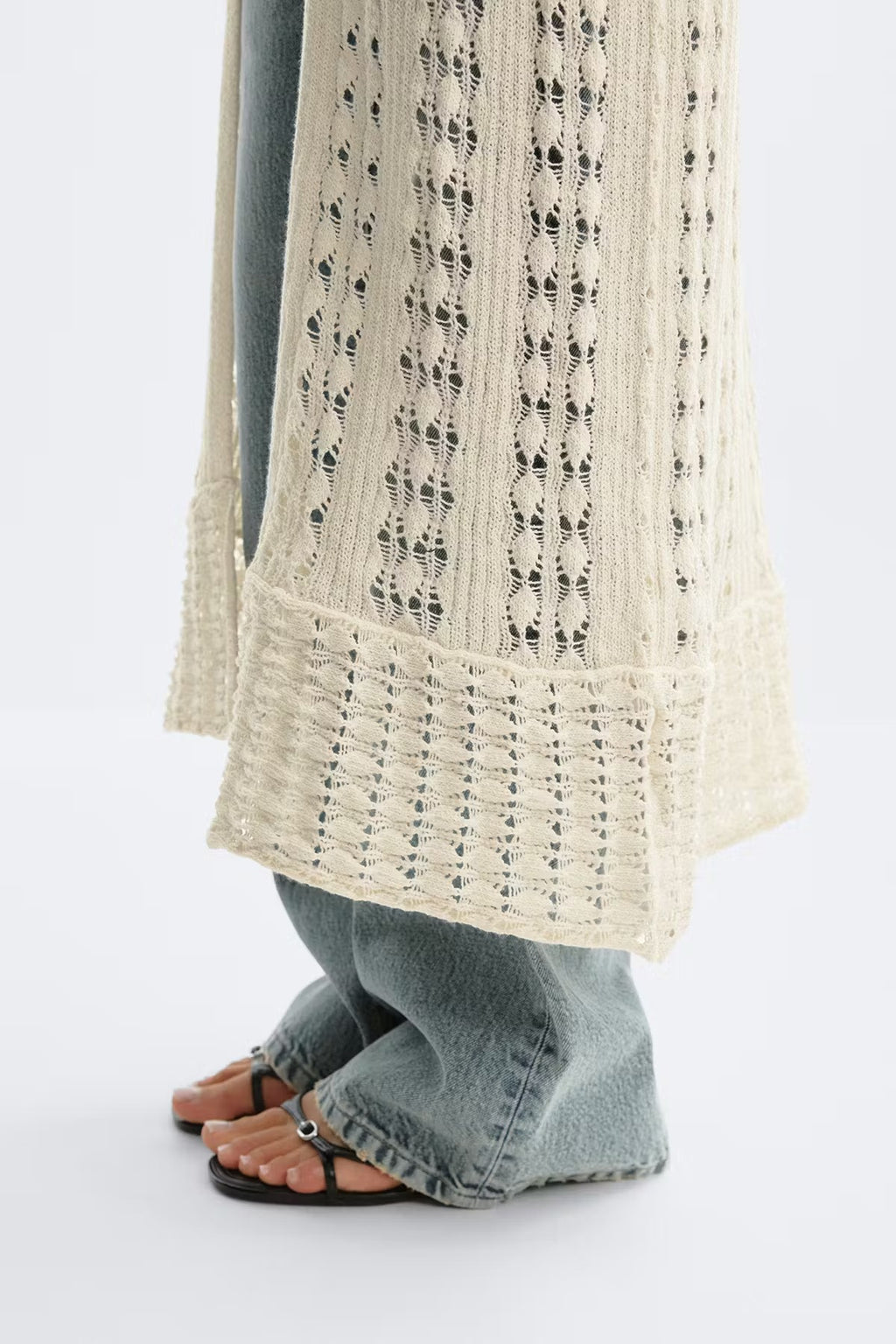 Luna Pointelle Cardigan