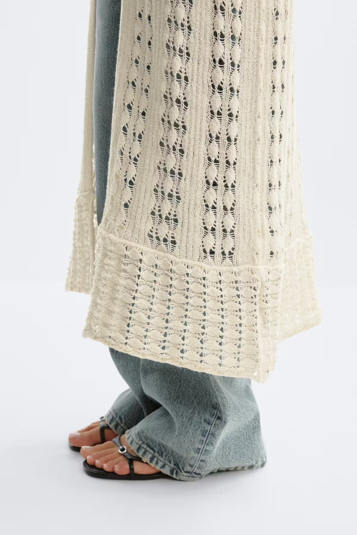 Luna Pointelle Cardigan