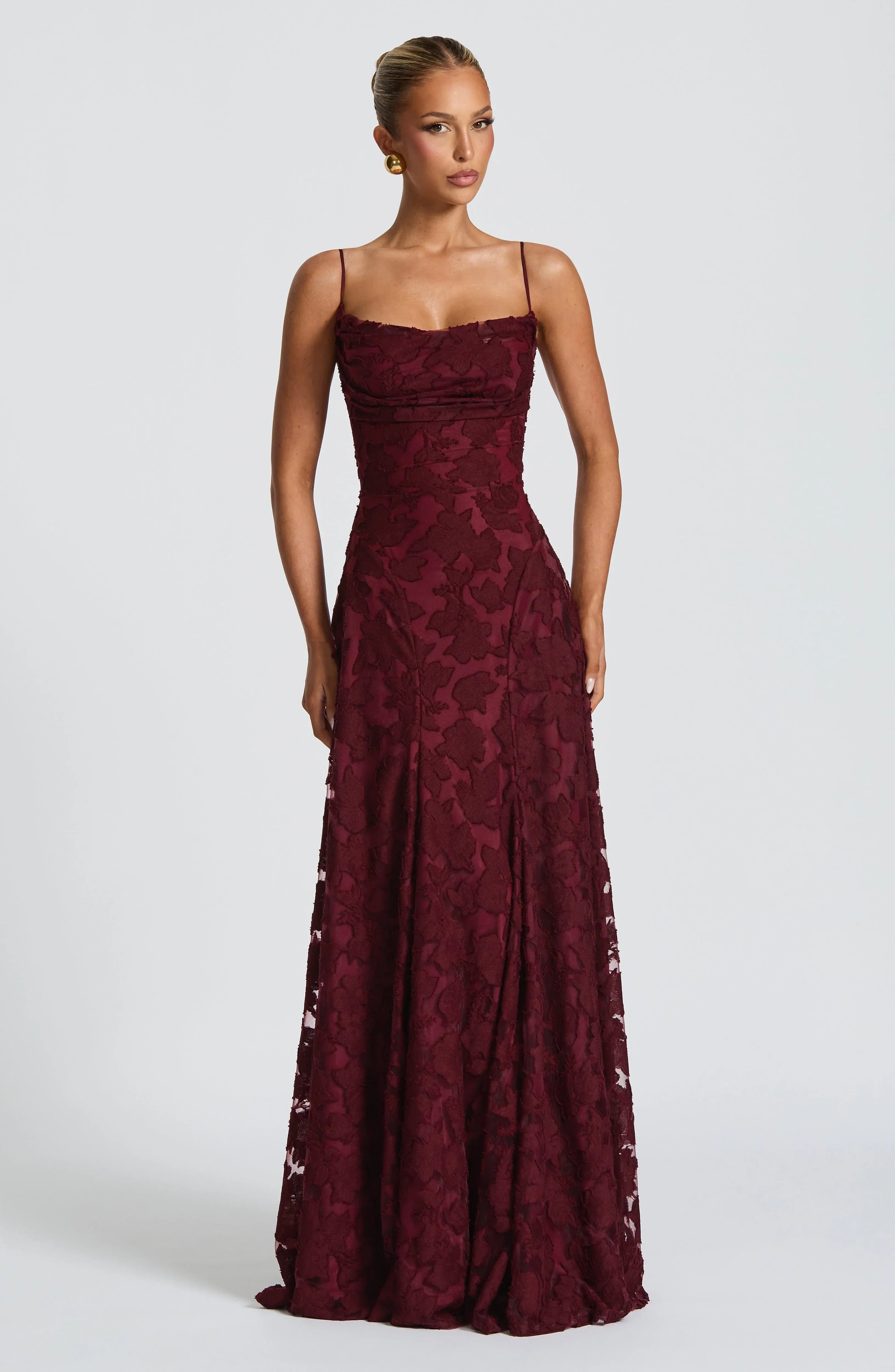 Noirelle Lace Gown