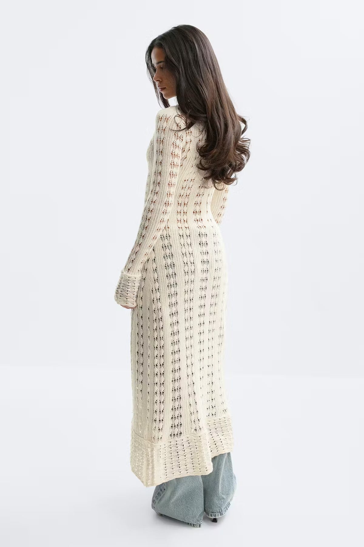 Luna Pointelle Cardigan