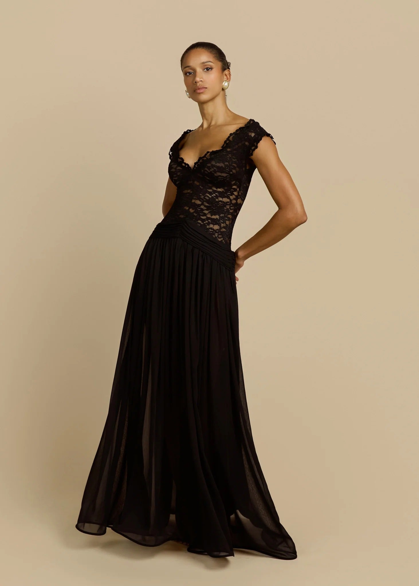 Serafina Lace Gown
