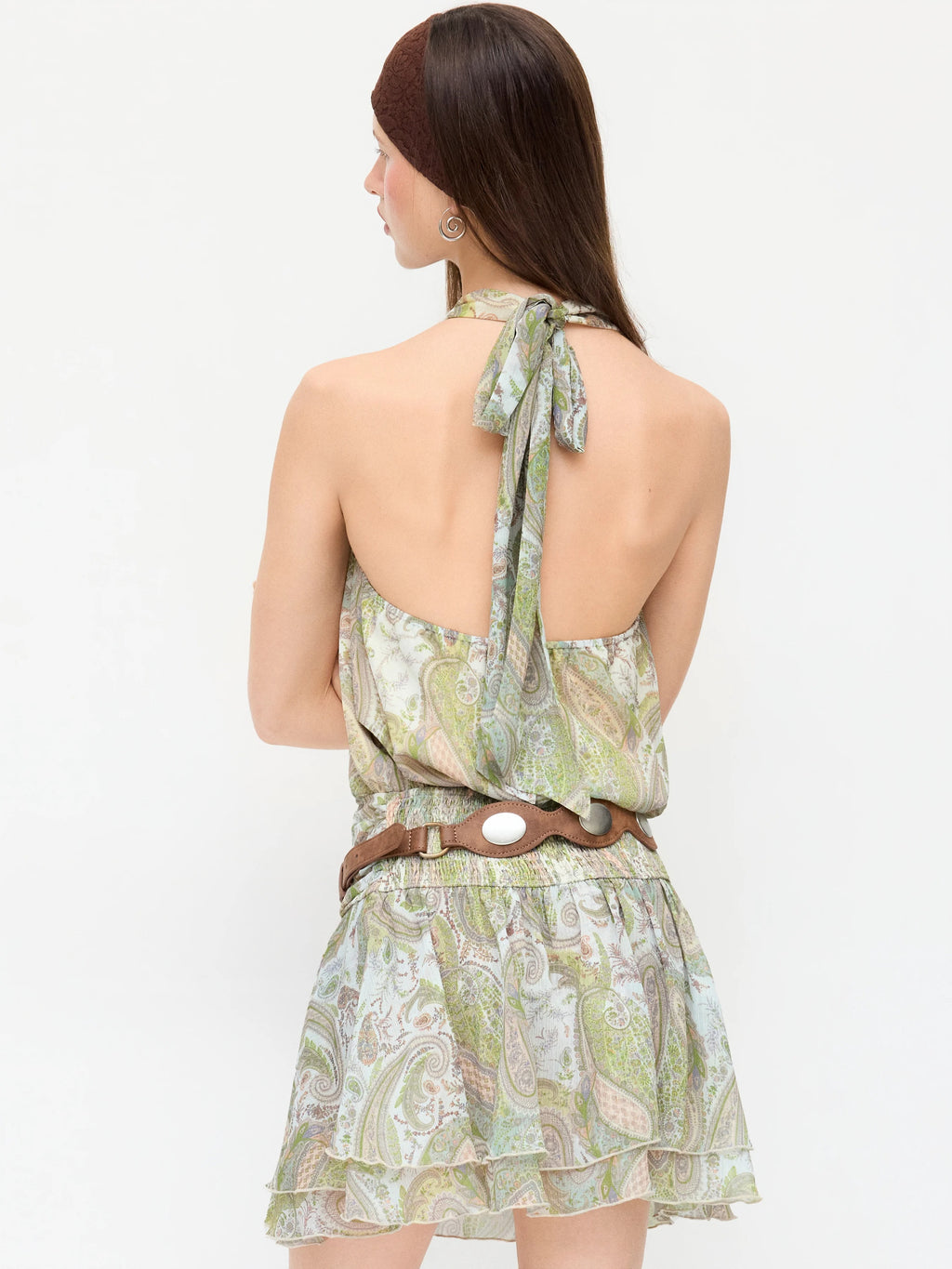 Oasis Paisley Halter Mini