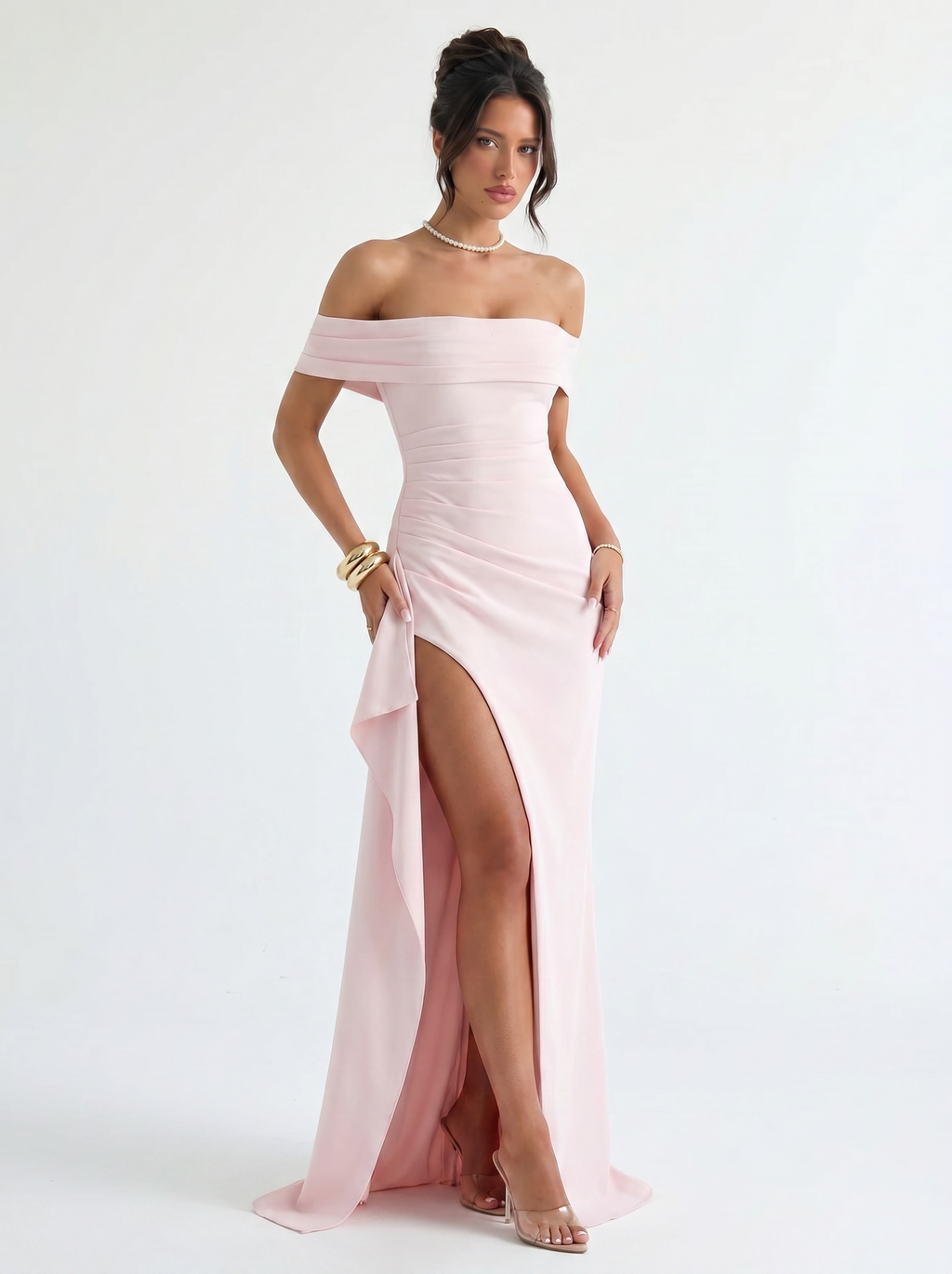 Serena Off-Shoulder Maxi